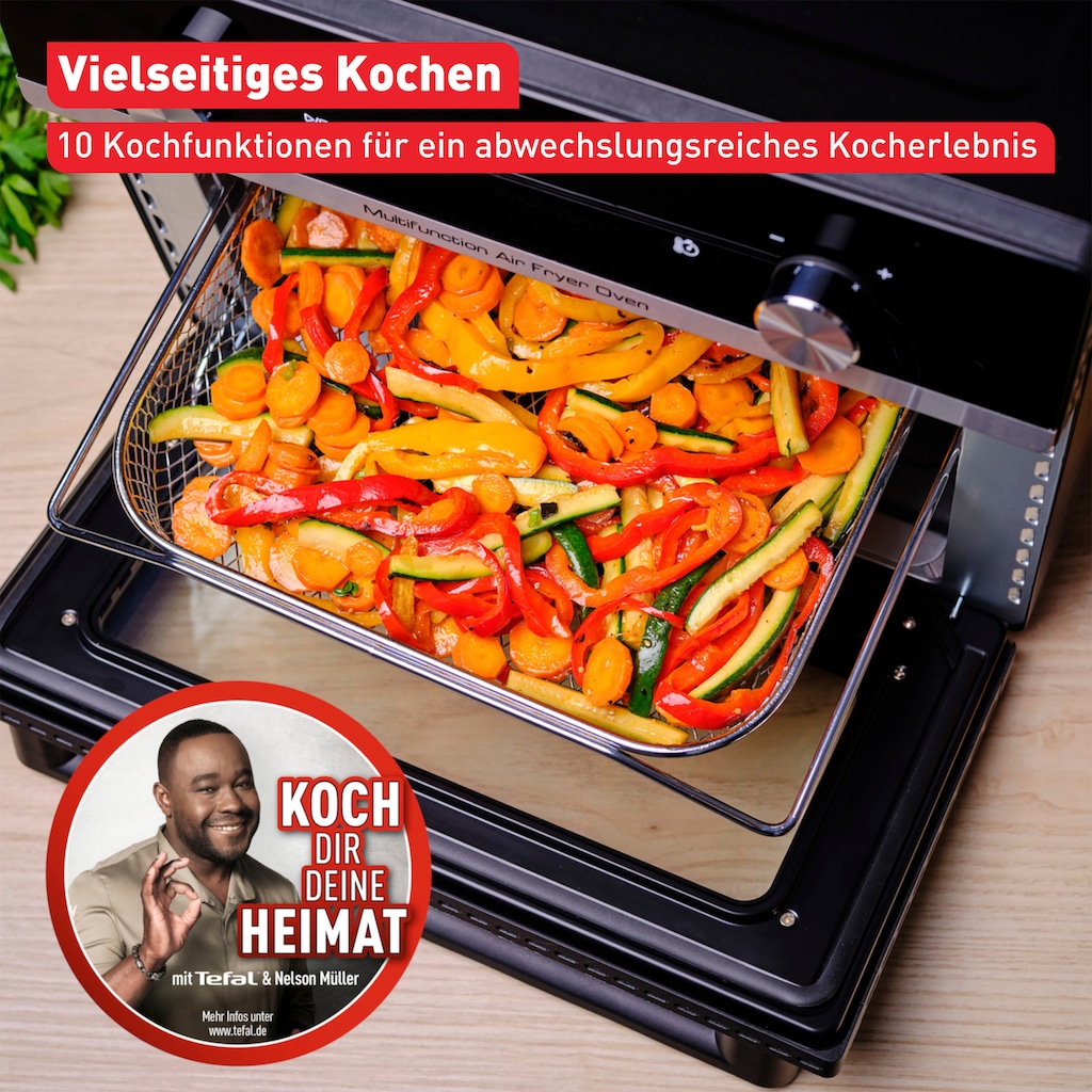 Tefal Heißluftfritteuse »FW6058 Multifunction Air Fryer Oven und Multifunktionsofen«, 1800 W