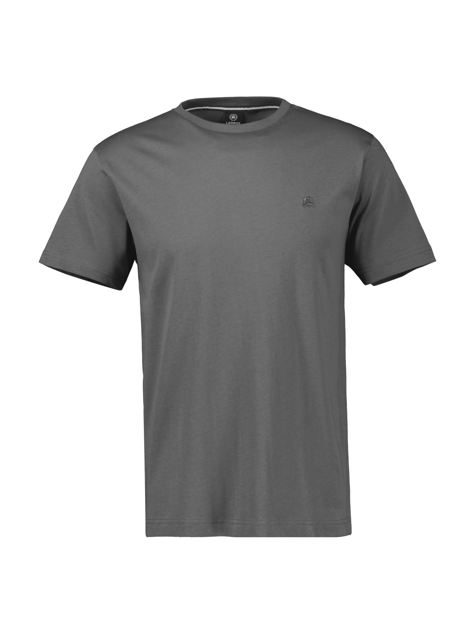 LERROS T-Shirt "LERROS Basic T-Shirt mit Logostitch" günstig online kaufen