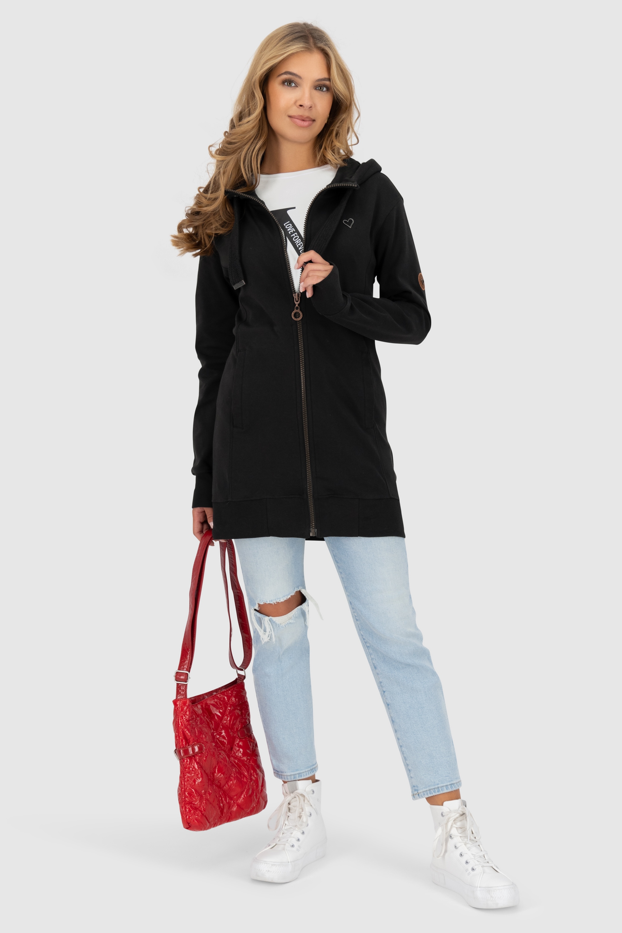 Alife & Kickin Kapuzensweatjacke »Damen JasinaAK A«