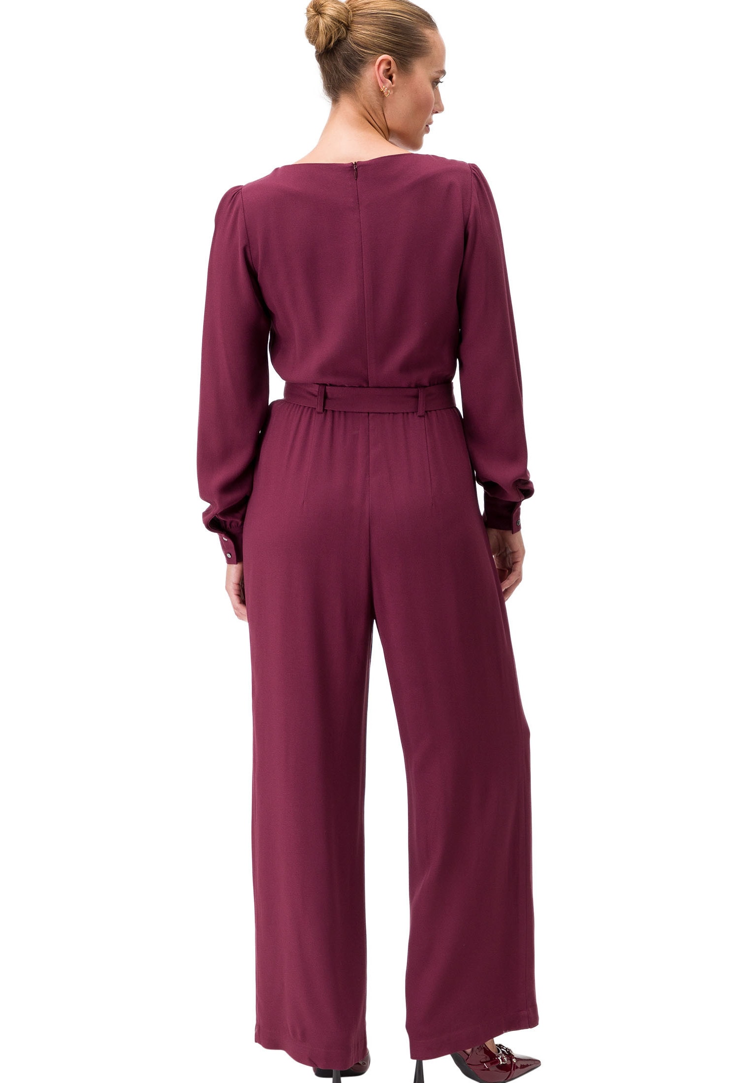 Zero Overall »zero Jumpsuit mit Stoffgürtel«, (1 tlg.), Gürtel