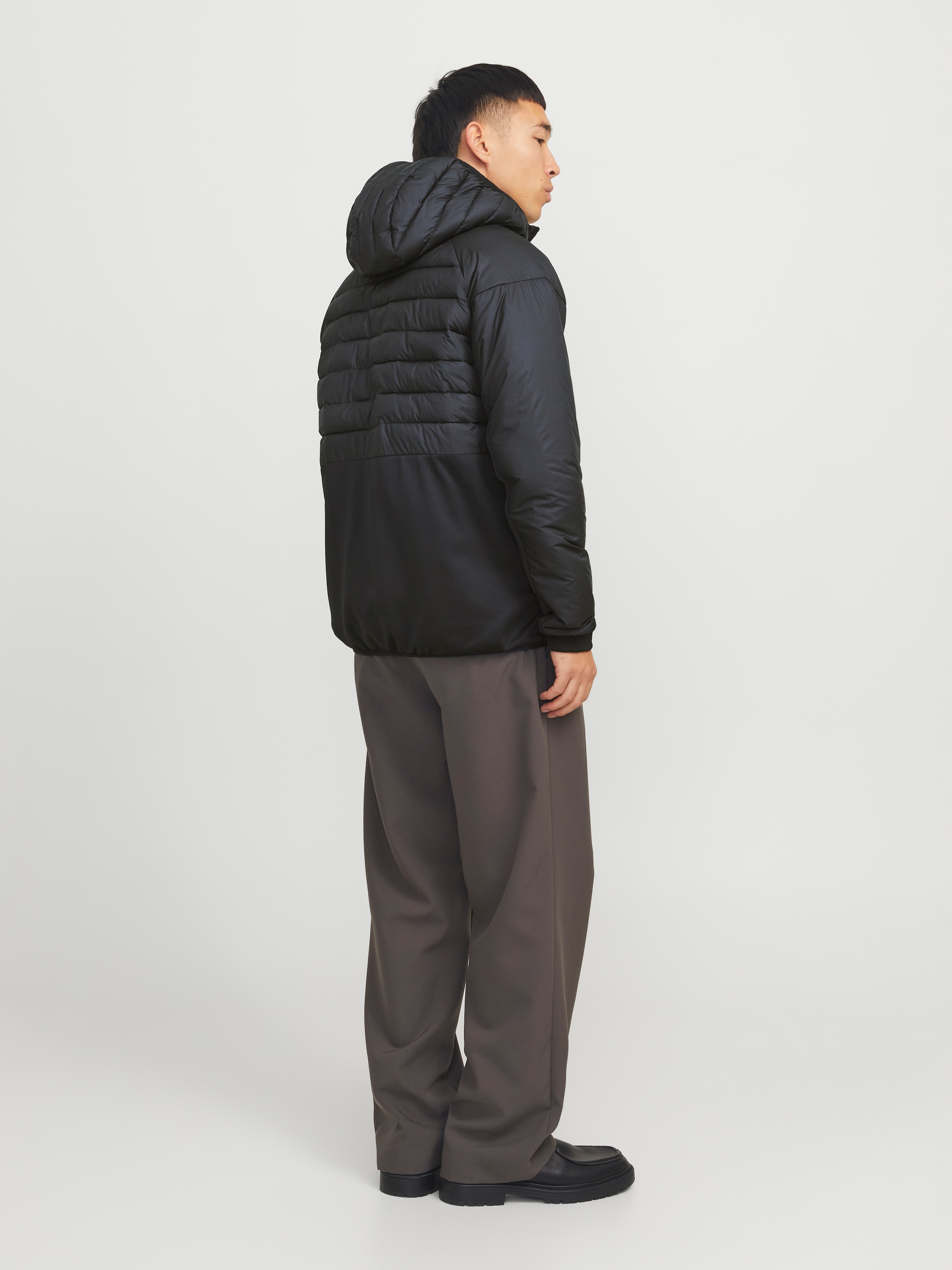 Jack & Jones Steppjacke »JJESTATE HYBRID JACKET NOOS«, mit Kapuze, mit Kapuze