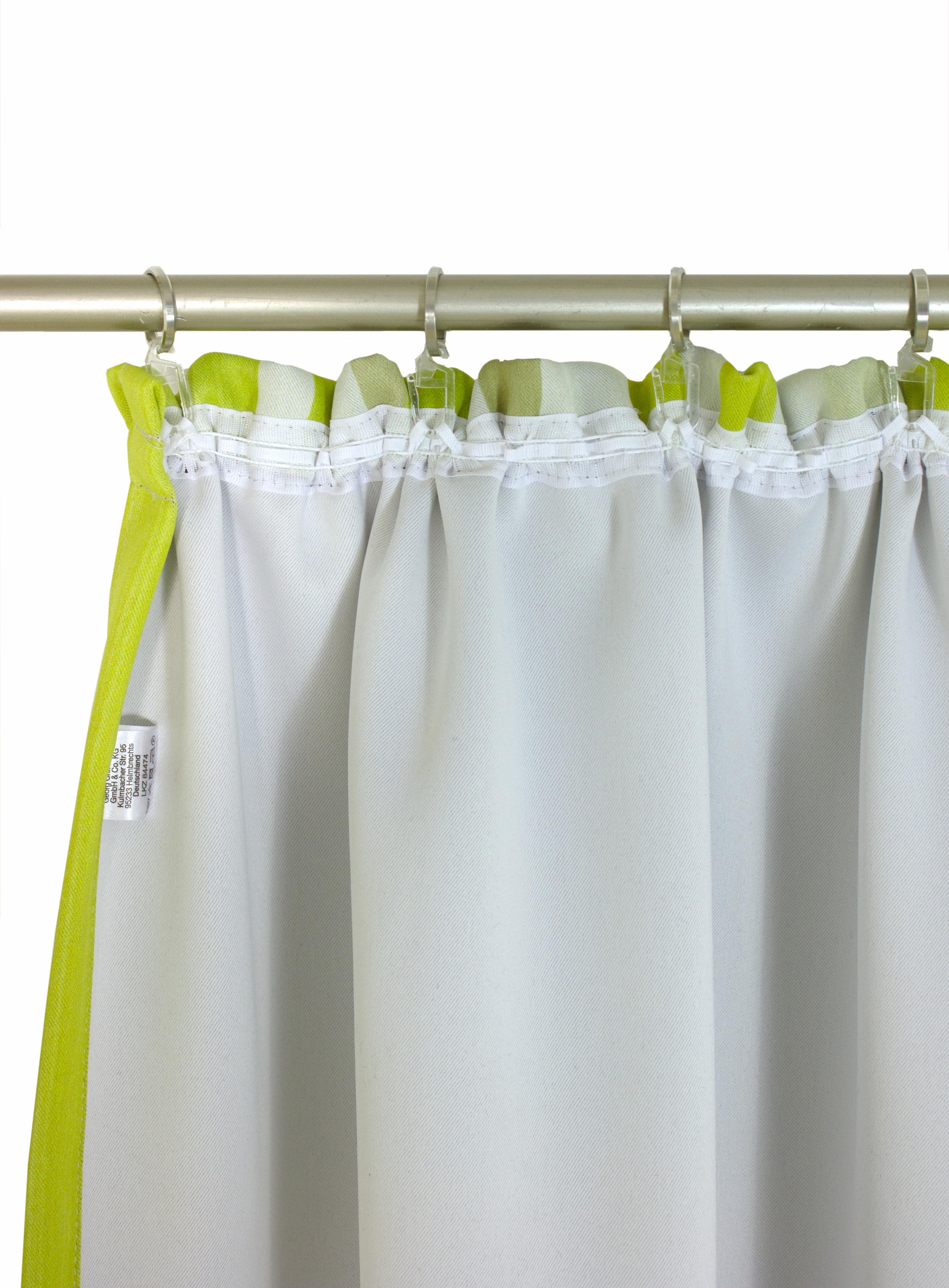 Thumbnail - Wirth Vorhang "Brooklyn" Kräuselband 1 Stk. tlg.