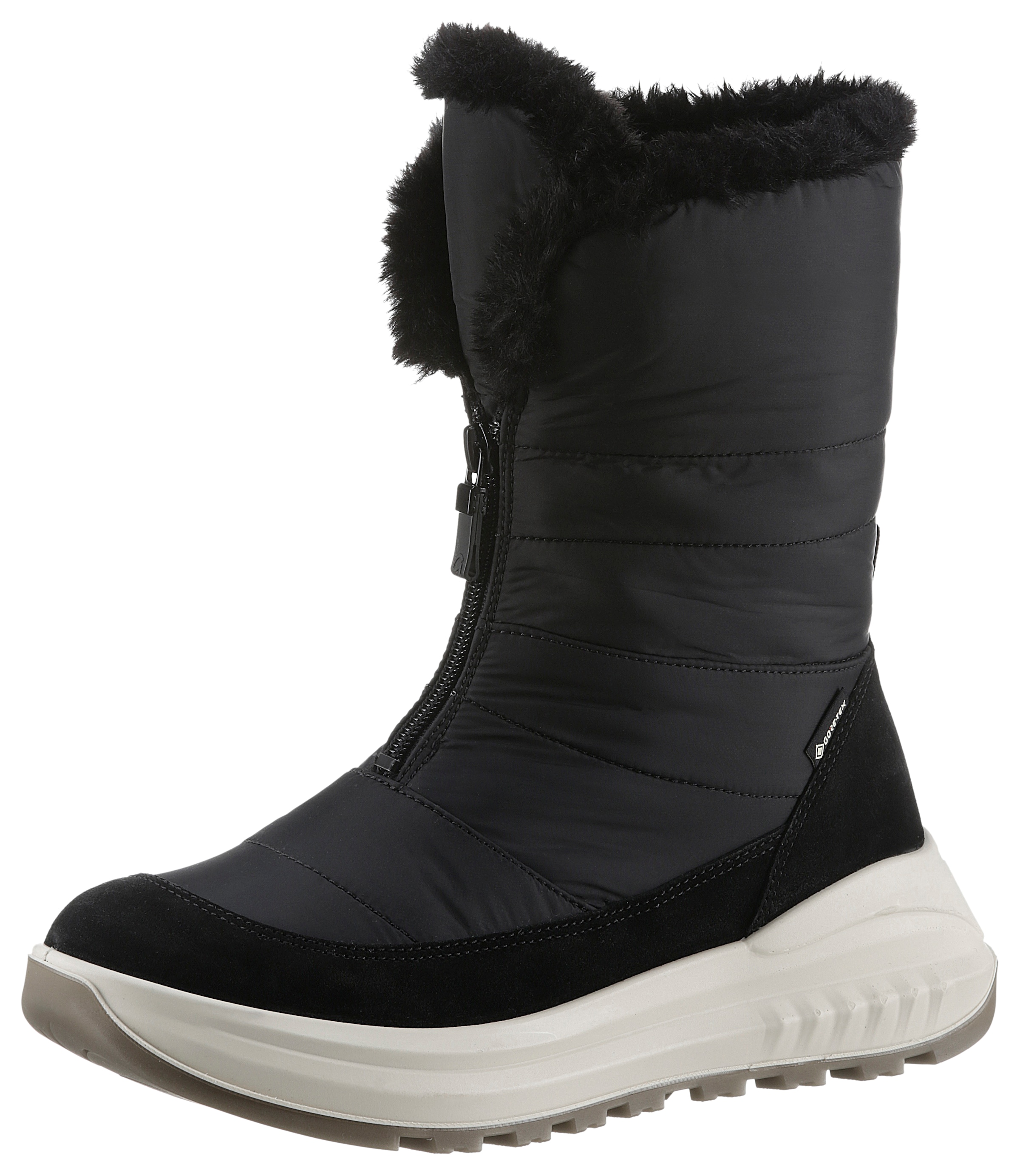 Winterboots »MASSA«, Plateau, Kurzstiefel mit GORE TEX-Membran, H-Weite = sehr weit