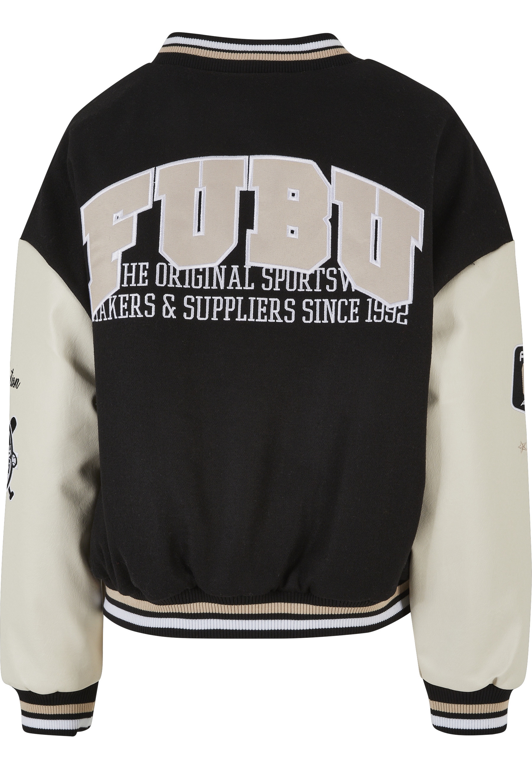 Fubu Anorak »Fubu Damen FW231-017-1 FUBU College Varsity Jacket« 1 Stk. tlg. ohne Kapuze