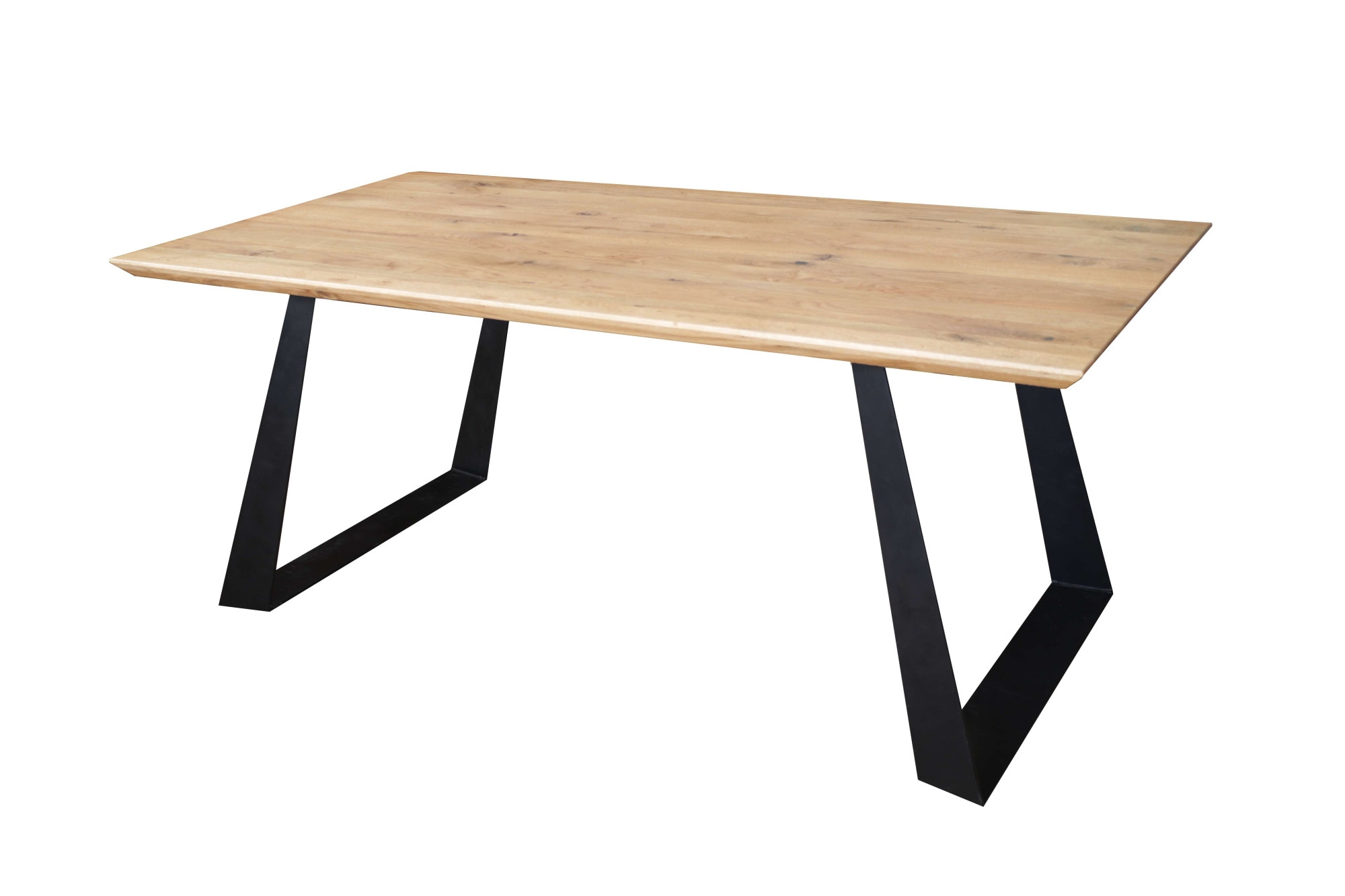 Home affaire Essgruppe »Ena Sitzgruppe für Küche/Esszimmer, Esstisch mit 4 Polsterstühlen 5tlg«, (Set, 5 tlg., 5-tlg), Stuhlbeine in Eiche Natur oder Buche Schwarz, Tisch 180 cm, U-Gestell