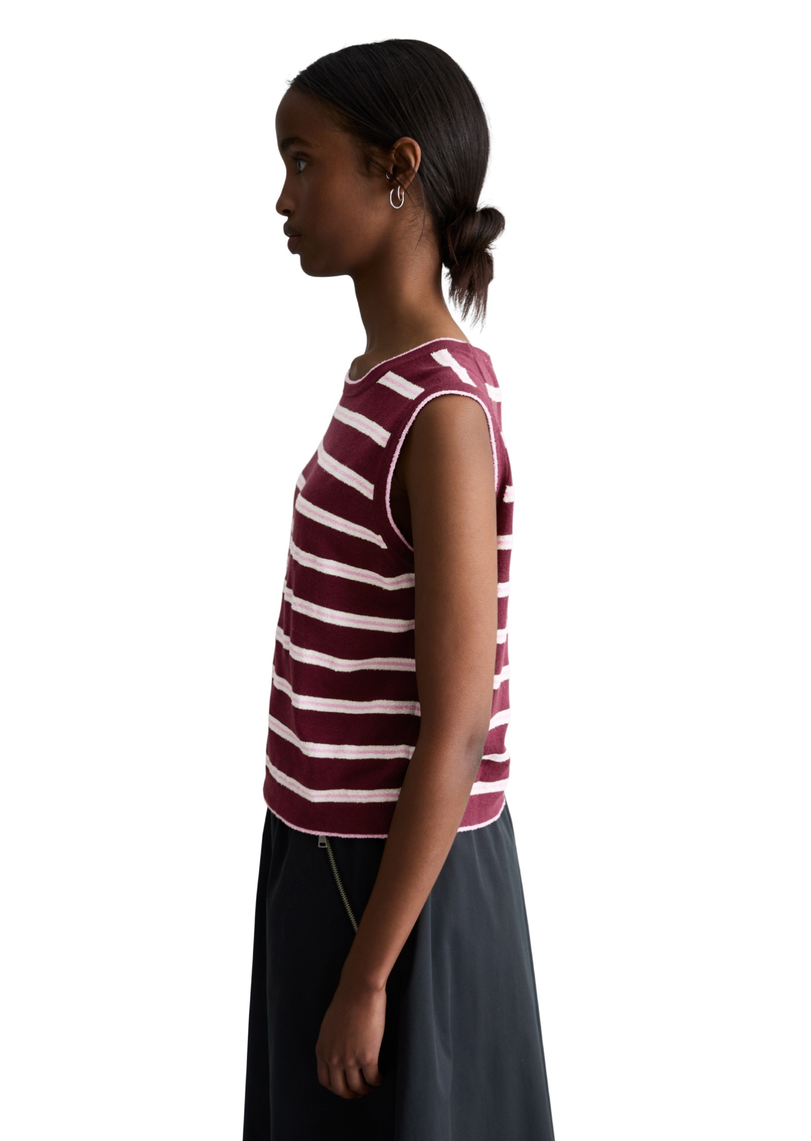 Marc OPolo DENIM Kurzarmpullover "aus Organic-Cotton-Modal-Mix" günstig online kaufen