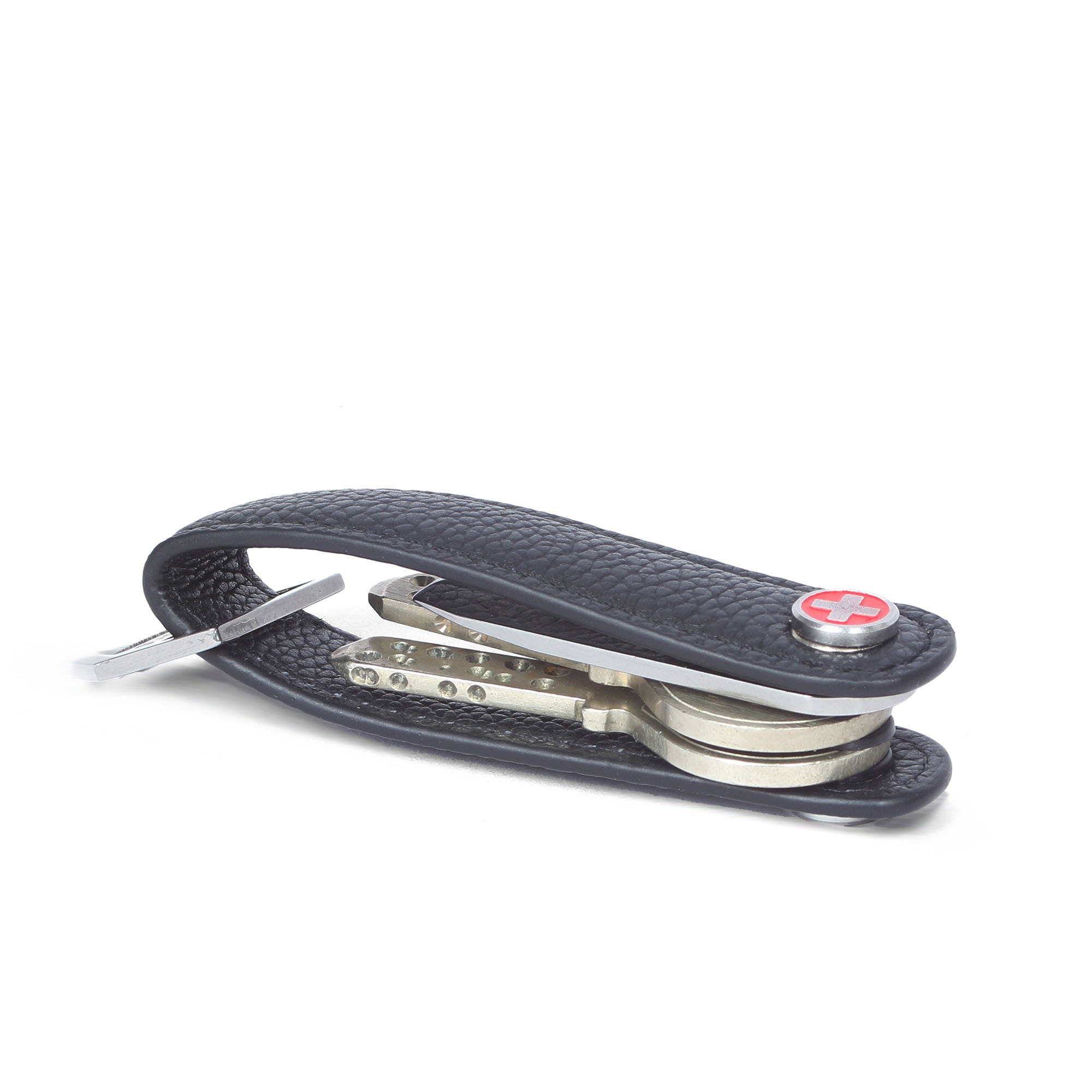 keycabins Schlüsselanhänger »Loop-leather S4«, SWISS Design