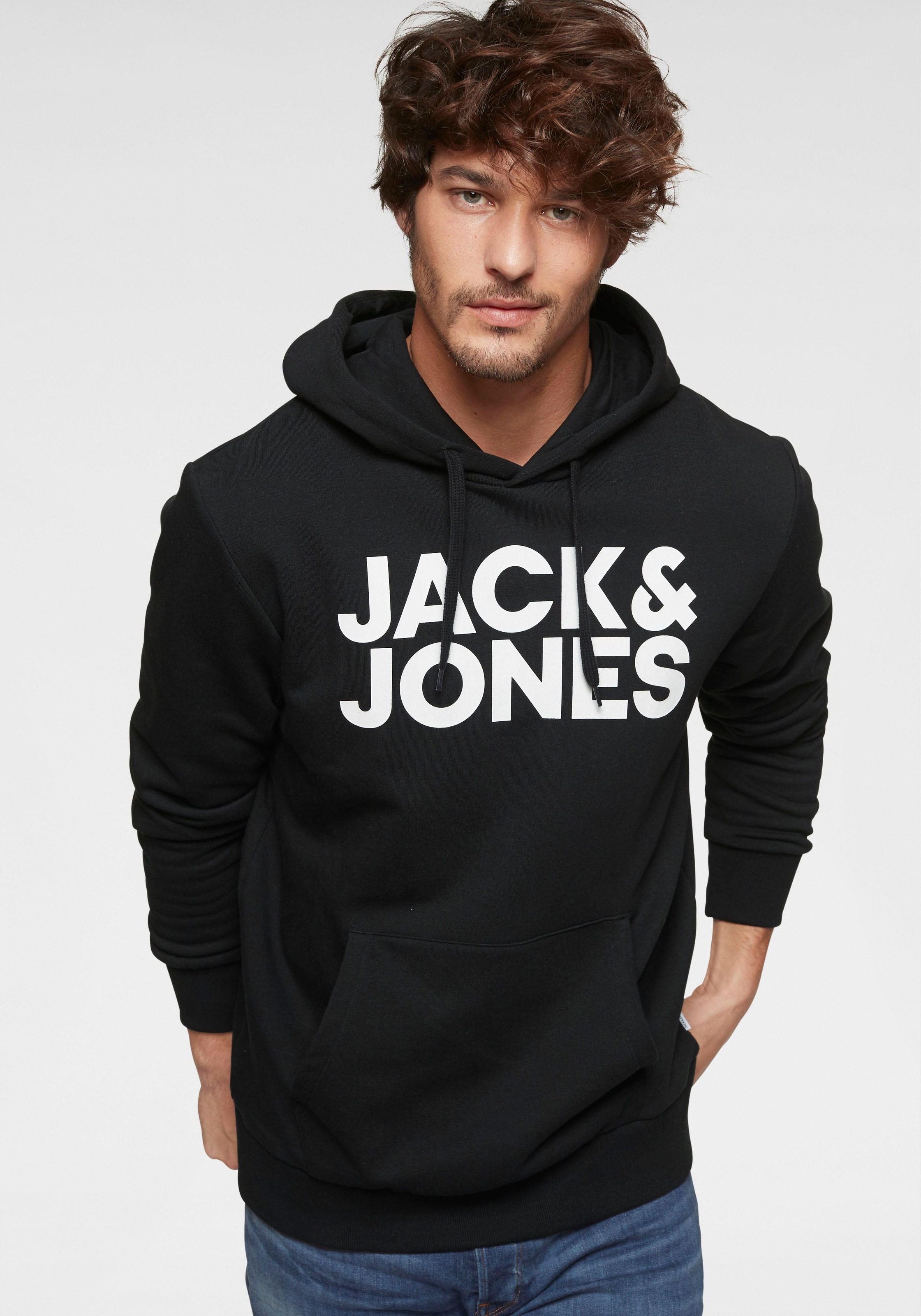 Jack & Jones Kapuzensweatshirt JJECORP LOGO günstig online kaufen