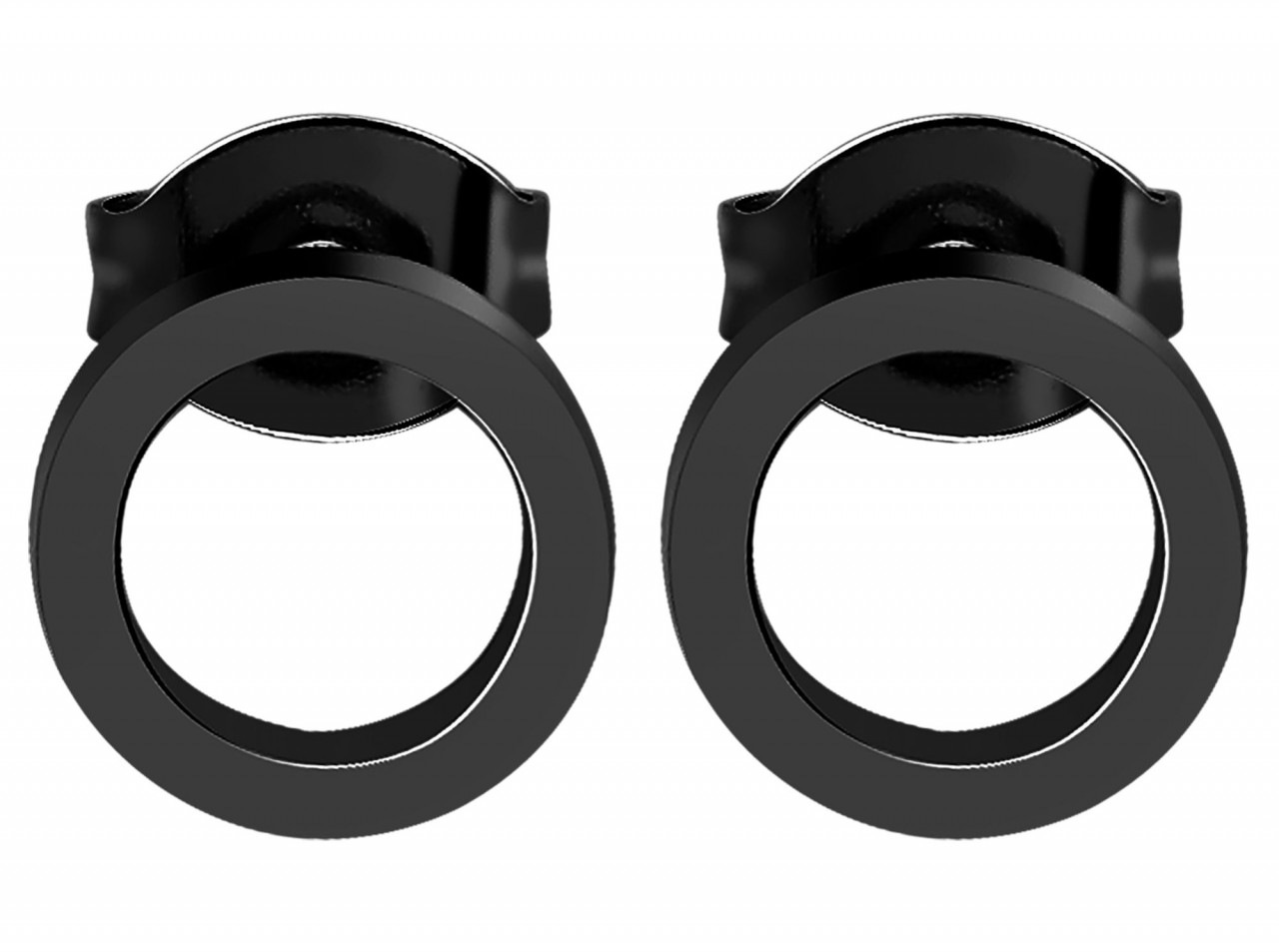 Adelia´s Paar Ohrhänger »Neuheit 2025 - Damen Ohrstecker aus poliertem Edelstahl Ø 8 mm«