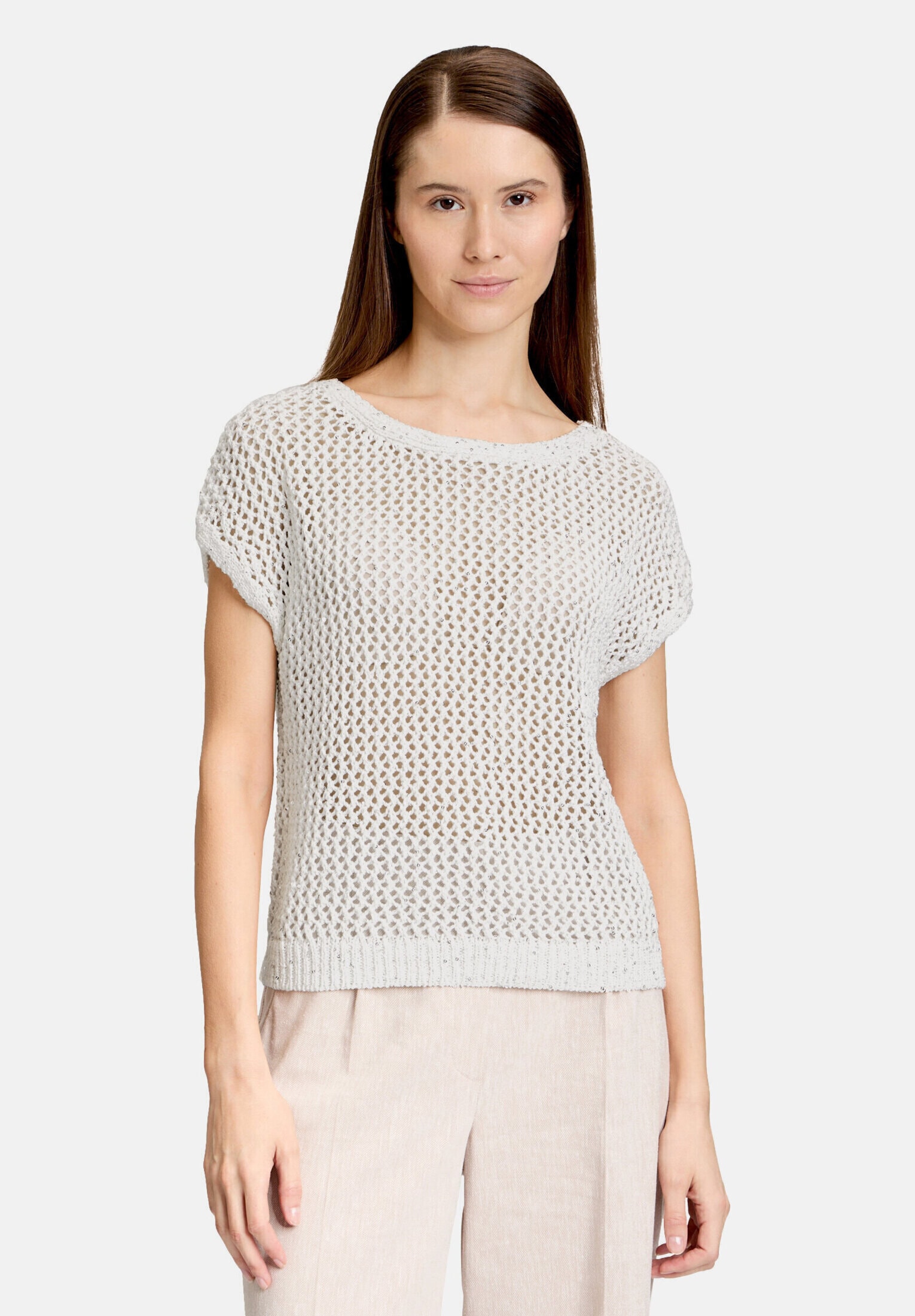 Betty&Co Stricktop »Damen mit Effektgarn« Glitzer