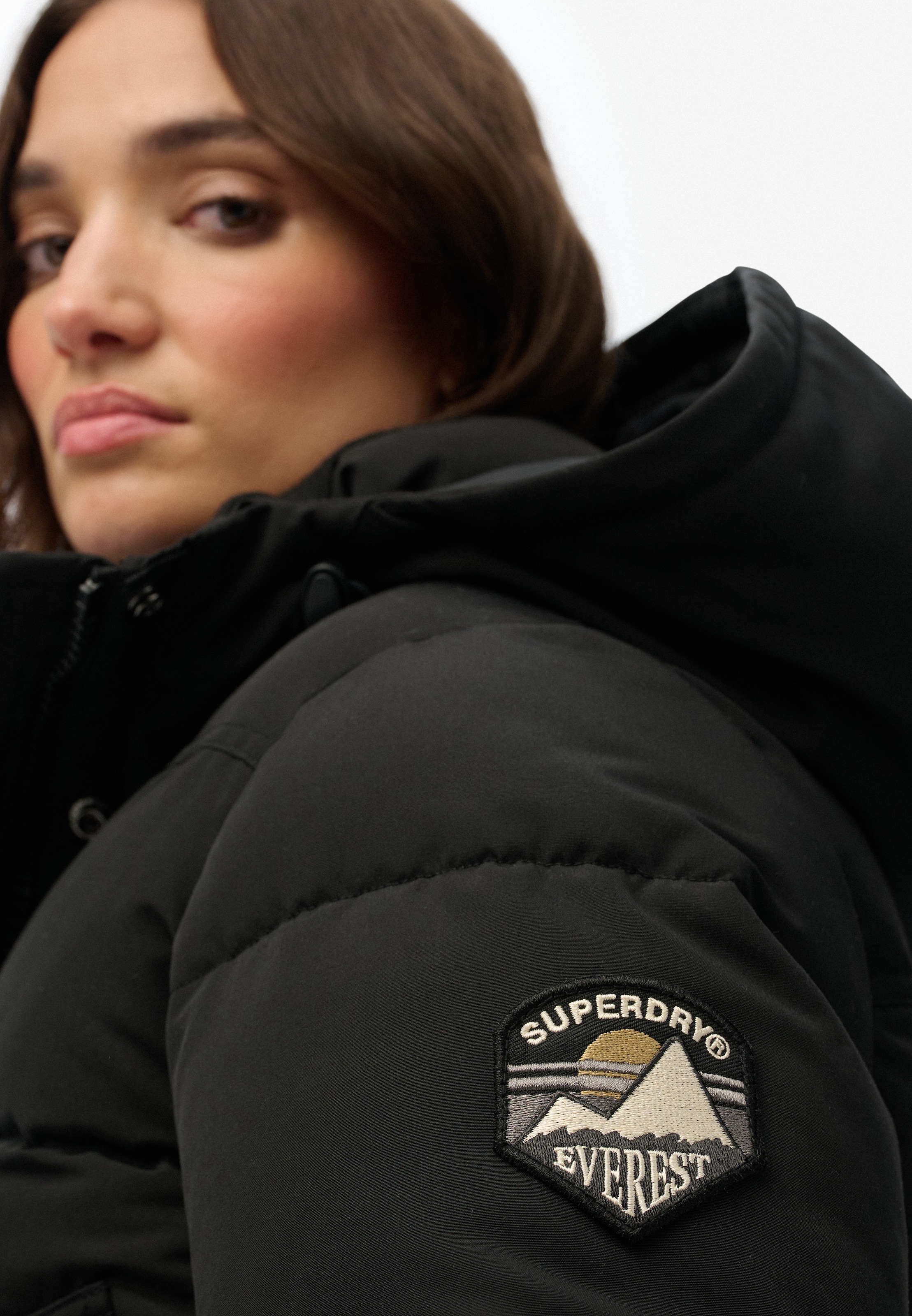 Superdry Steppjacke »EVEREST BOMBER JACKET«, mit Kapuze