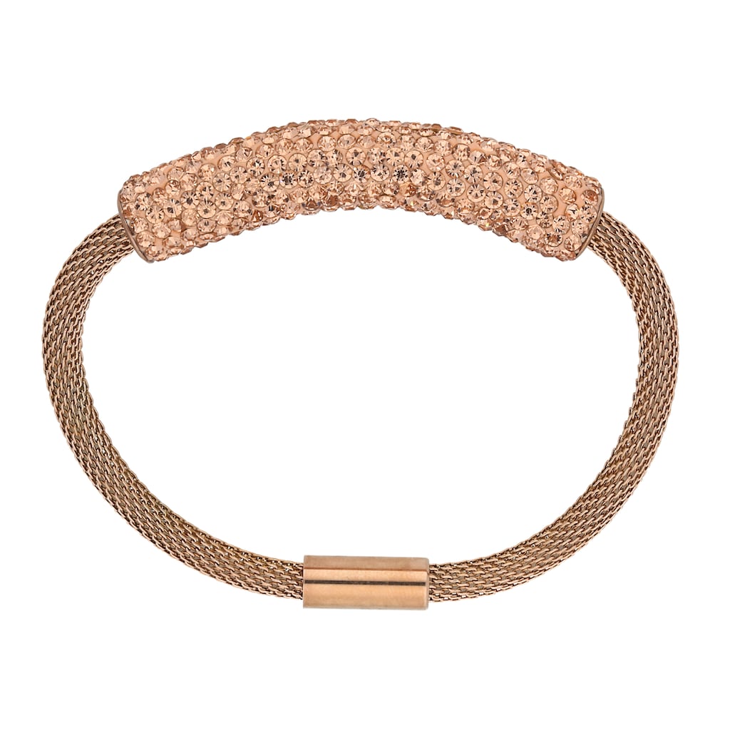 Vivance Edelstahlarmband »sparkling elegance« | Silberarmbänder