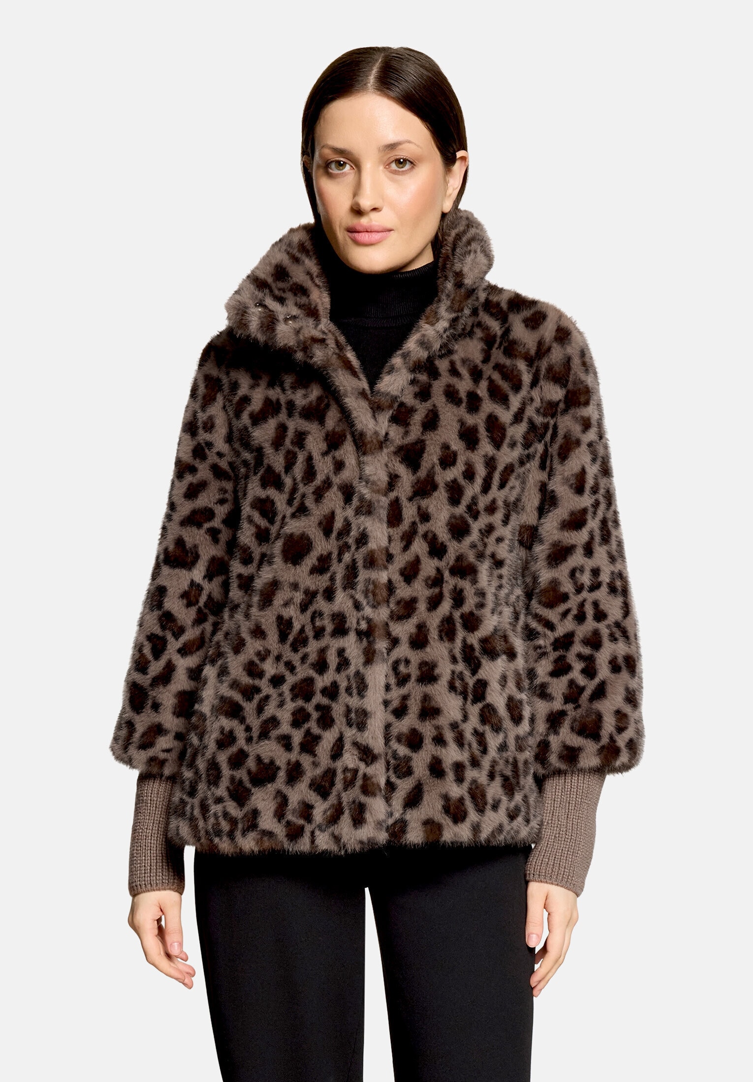Betty Barclay Plüschjacke »Damen mit Stehkragen«