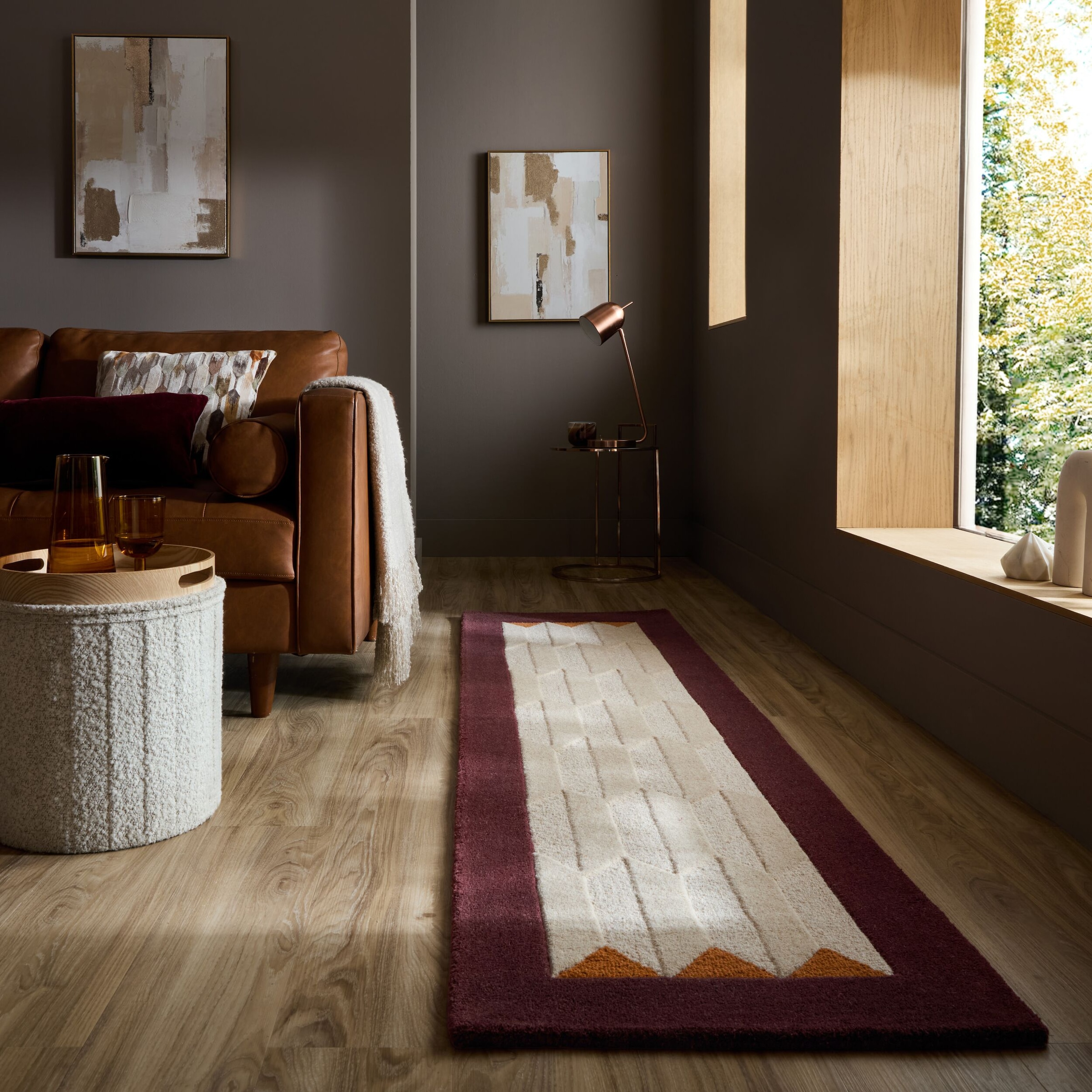FLAIR RUGS Wollteppich »Apex Wollteppich« rechteckig 8 mm Höhe