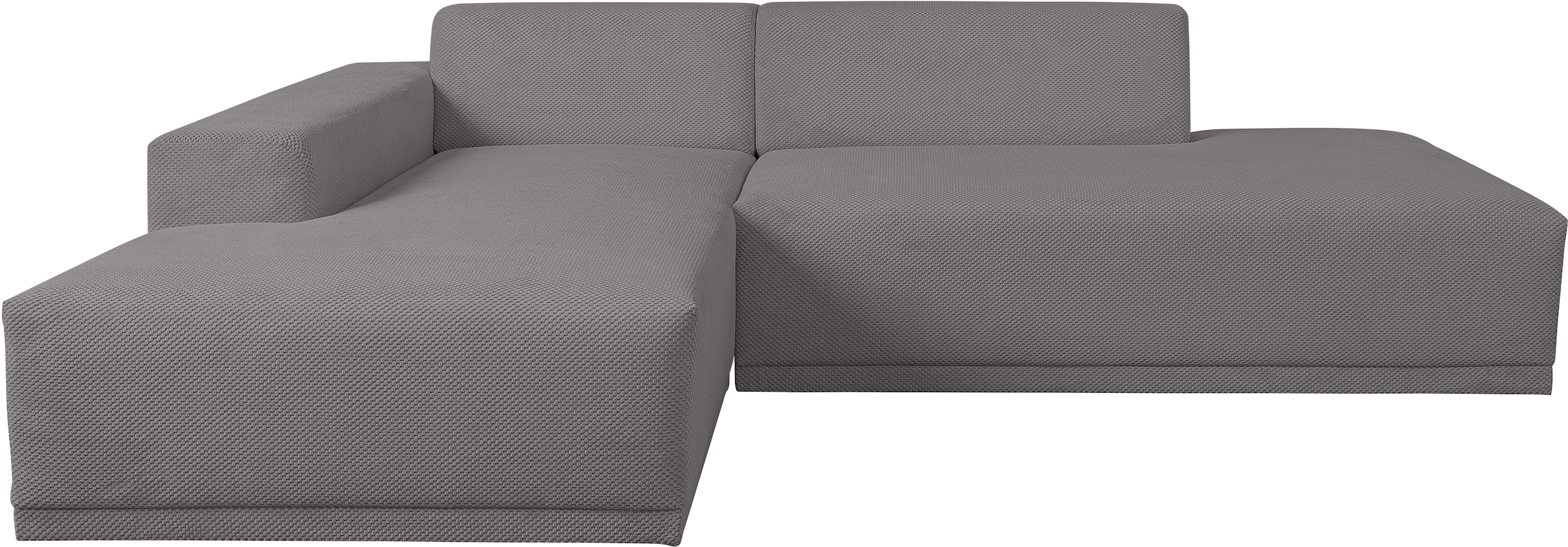 WERK2 Ecksofa "Apollo, hoher Sitzkomfort, aktuelles Design, Breite 264cm, L günstig online kaufen