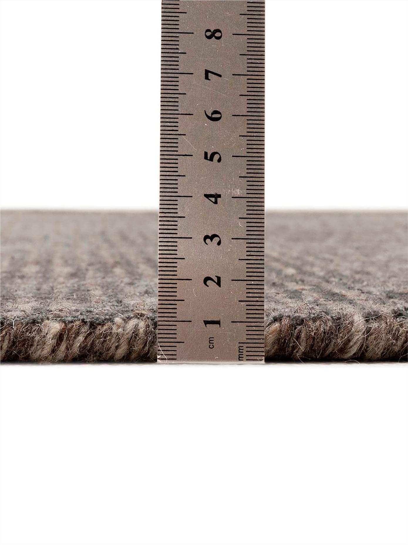 Theko Hand-Woven Rug Anthracite 70x140cm 3