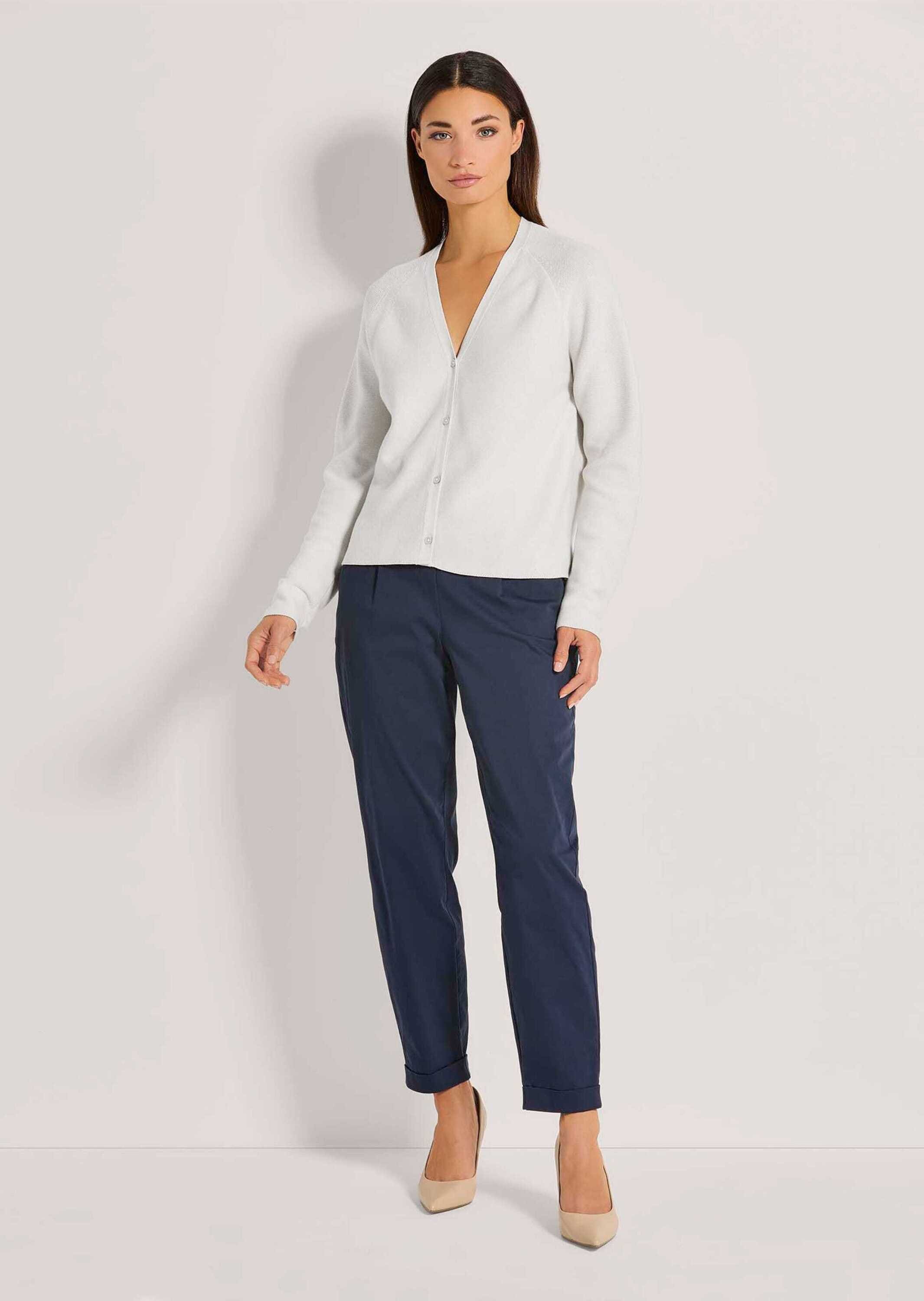 MADELEINE Strickjacke »Strickjacke Strickjacke mit V-Ausschnitt«