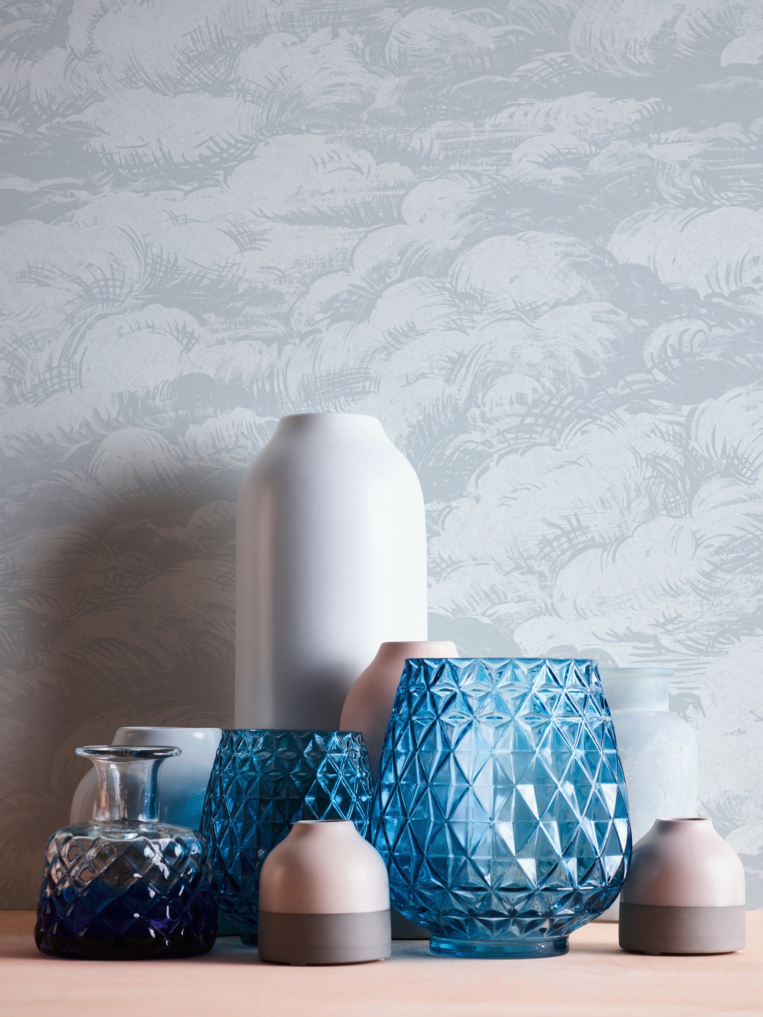 Architects Paper Vliestapete »Jungle Chic«, Motiv-abstrakt-naturalistisch, Tapete Wolken Tapeten Wohnzimmer Schlafzimmer Küche modern Design Büro