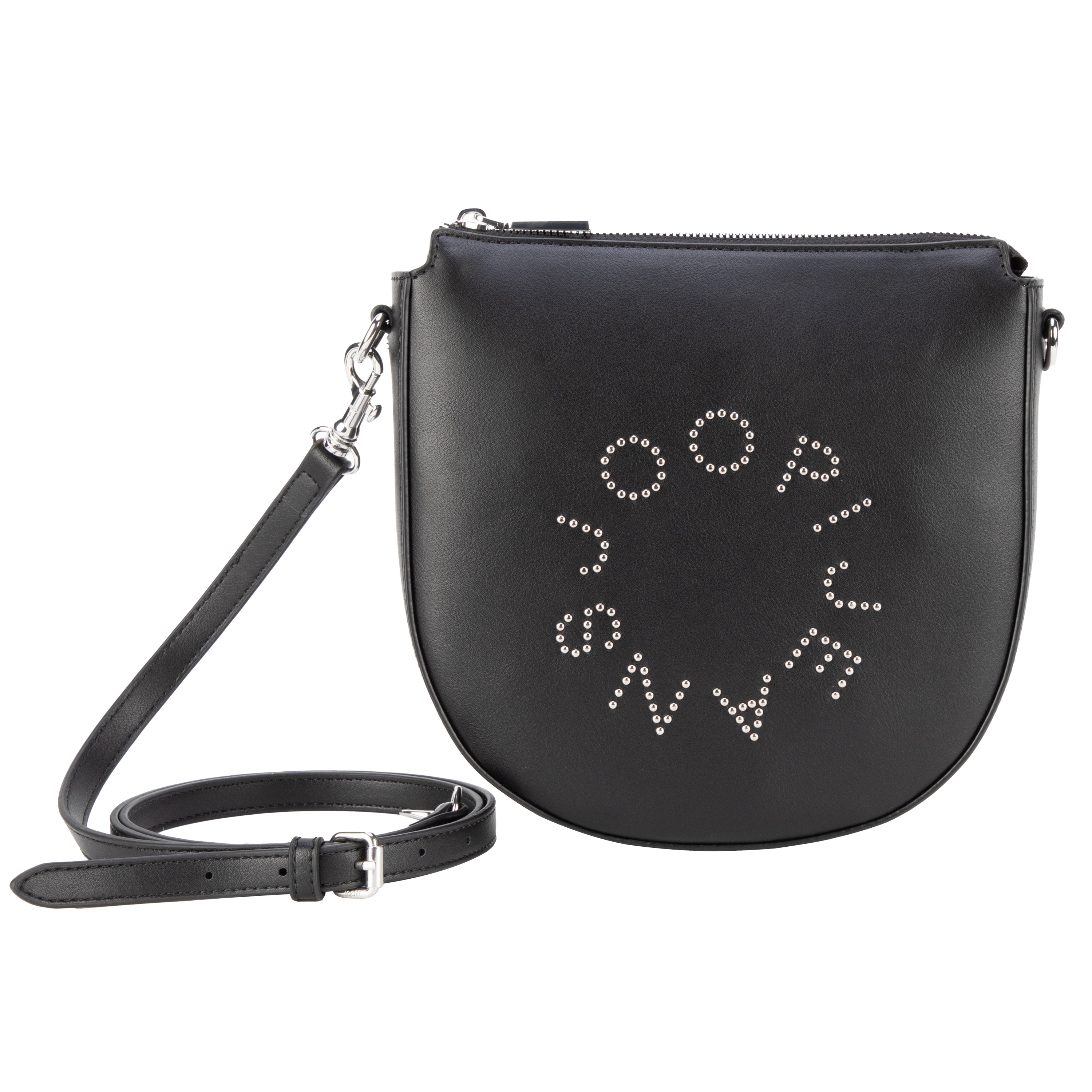 Joop Jeans "giro borchia stella shoulderbag svz" Damen Umhängetasche, Clutch mit nietenbesetzem Logoschriftzug