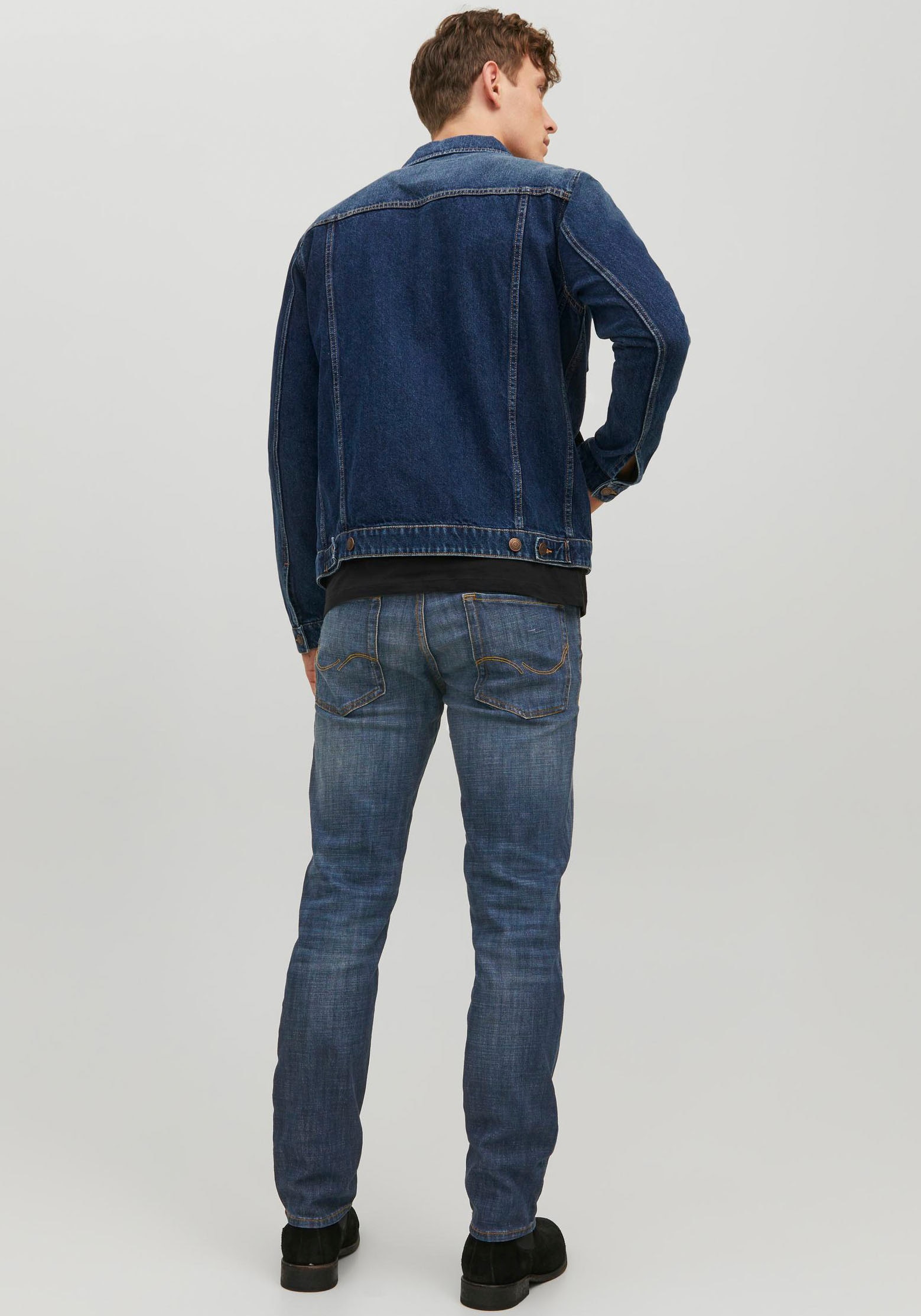 Jack & Jones Regular-fit-Jeans "JJ JJICLARK JJORIGINAL GE 049" günstig online kaufen