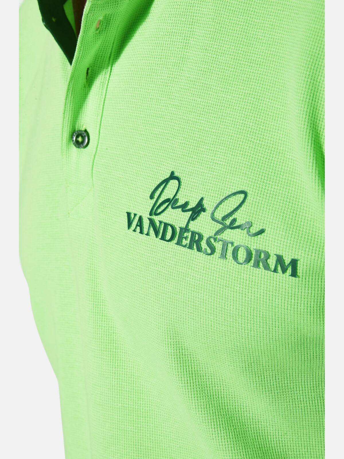 Jan Vanderstorm T-Shirt »T-Shirt GORTAN«, (1 tlg.), mit Knopfleiste & Aufdruck