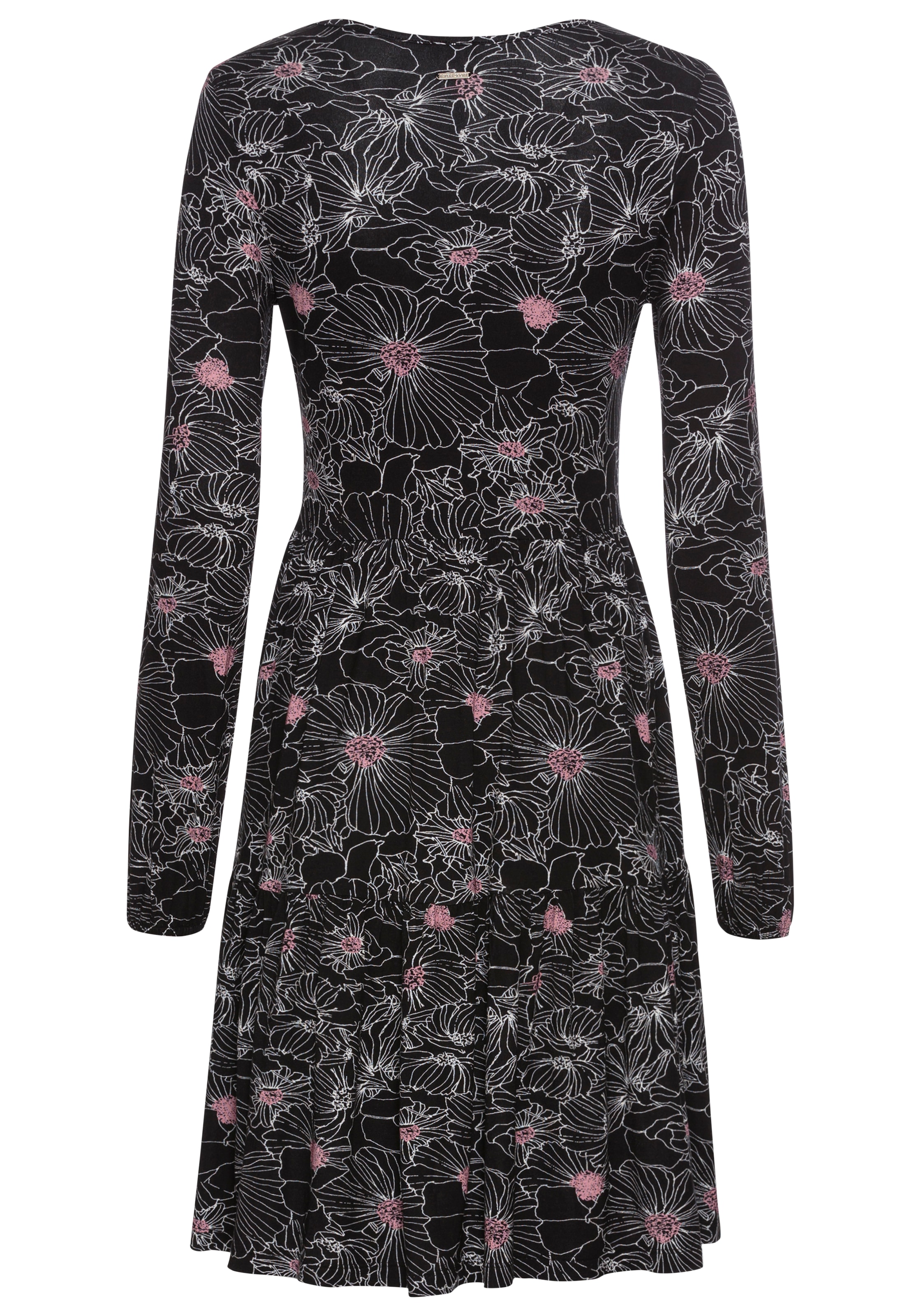 Laura Scott Jerseykleid, mit filigranem Blumenprint