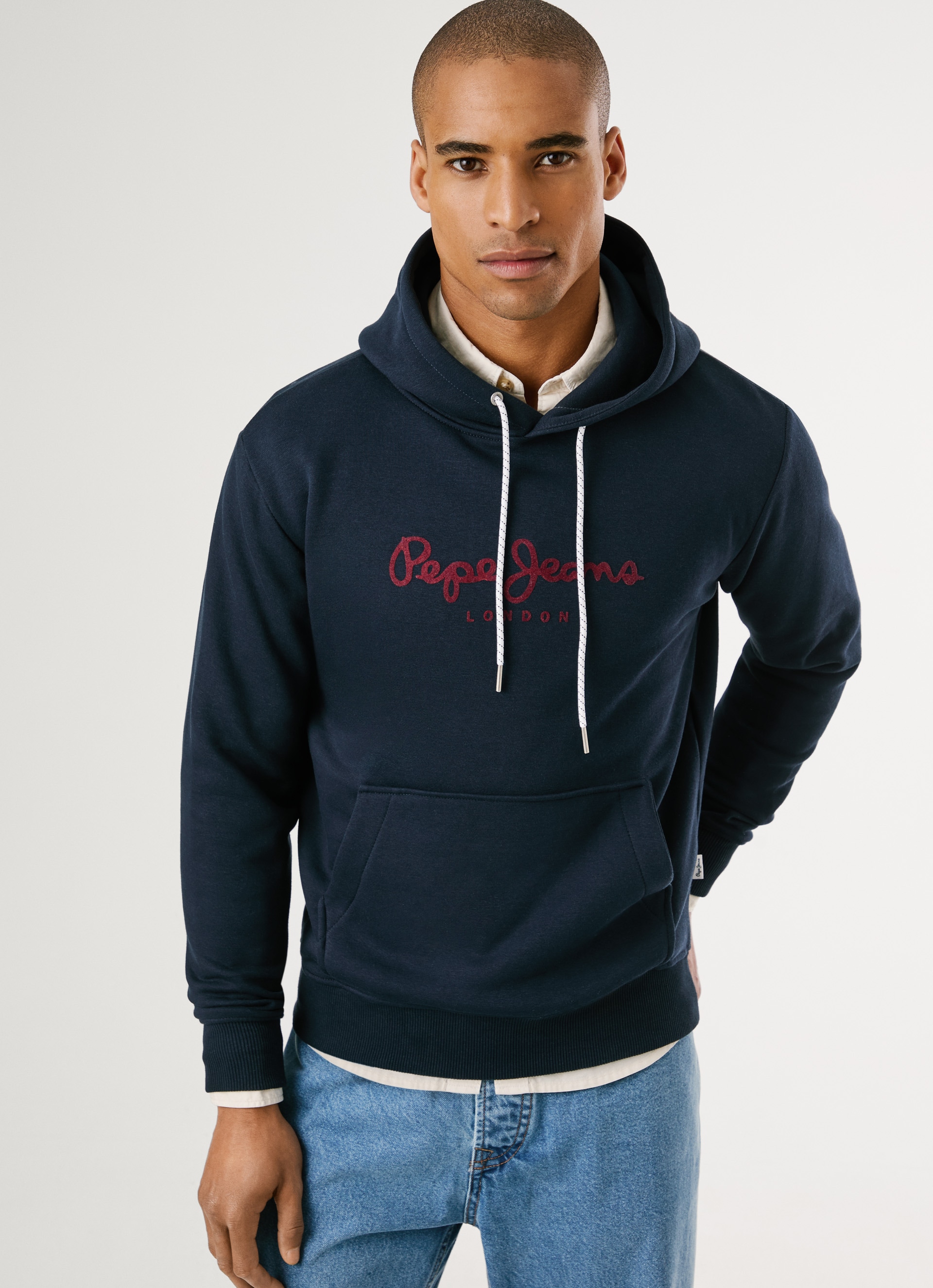 Pepe Jeans Hoodie "MACBETH PLAIN" Regular Fit günstig online kaufen