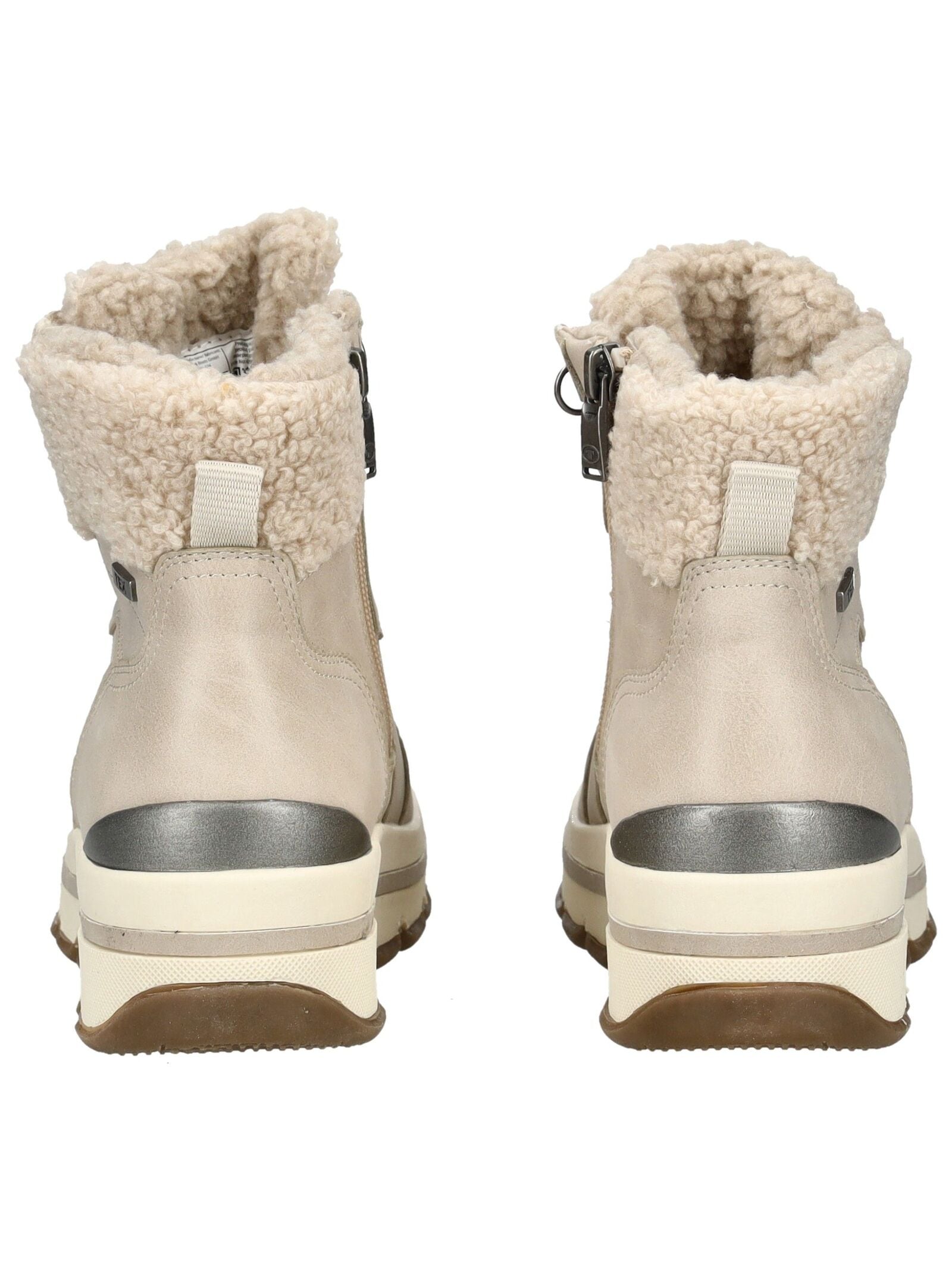 TOM TAILOR Schnürstiefelette »Tom Tailor Stiefelette Lederimitat/Textil«