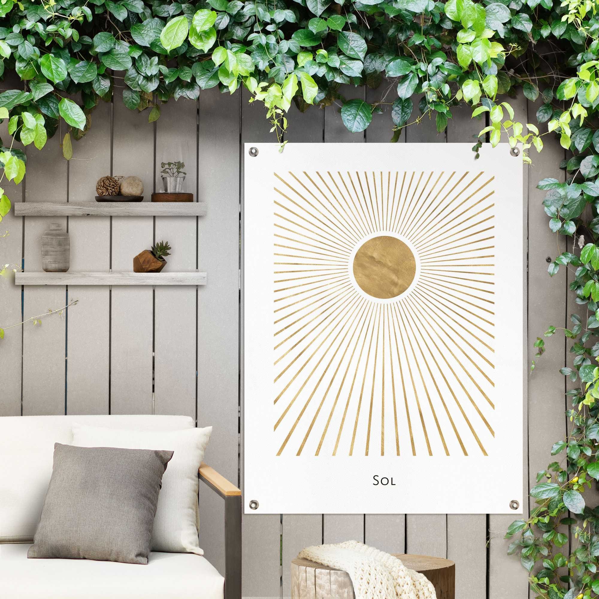 Reinders! Poster »Sonne«, Outdoor für Garten oder Balkon kaufen | BAUR