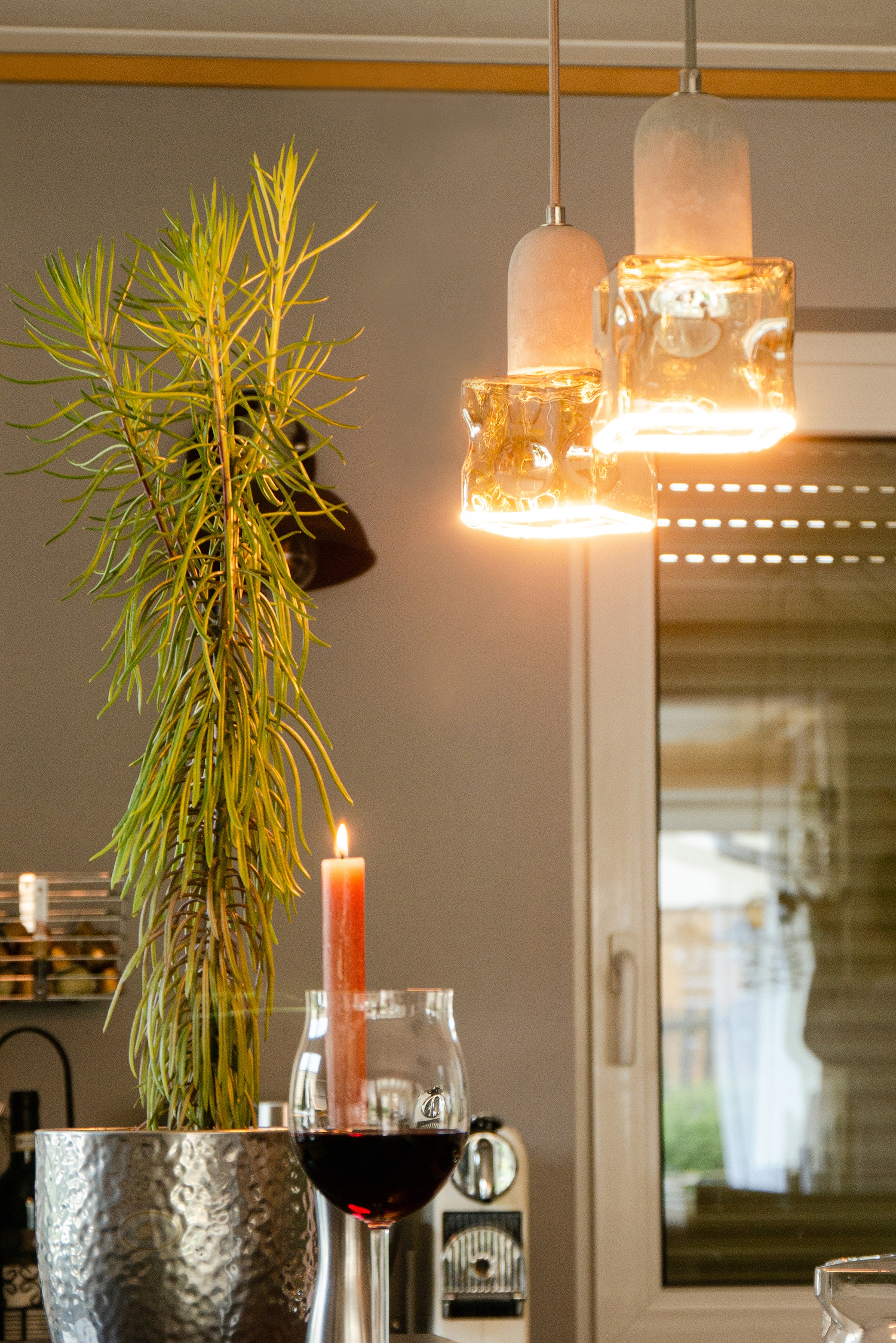 SEGULA LED-Leuchtmittel »LED Ice Cube smokey grau«, E27, Warmweiß, dimmbar, E27, Ice Cube smokey grau