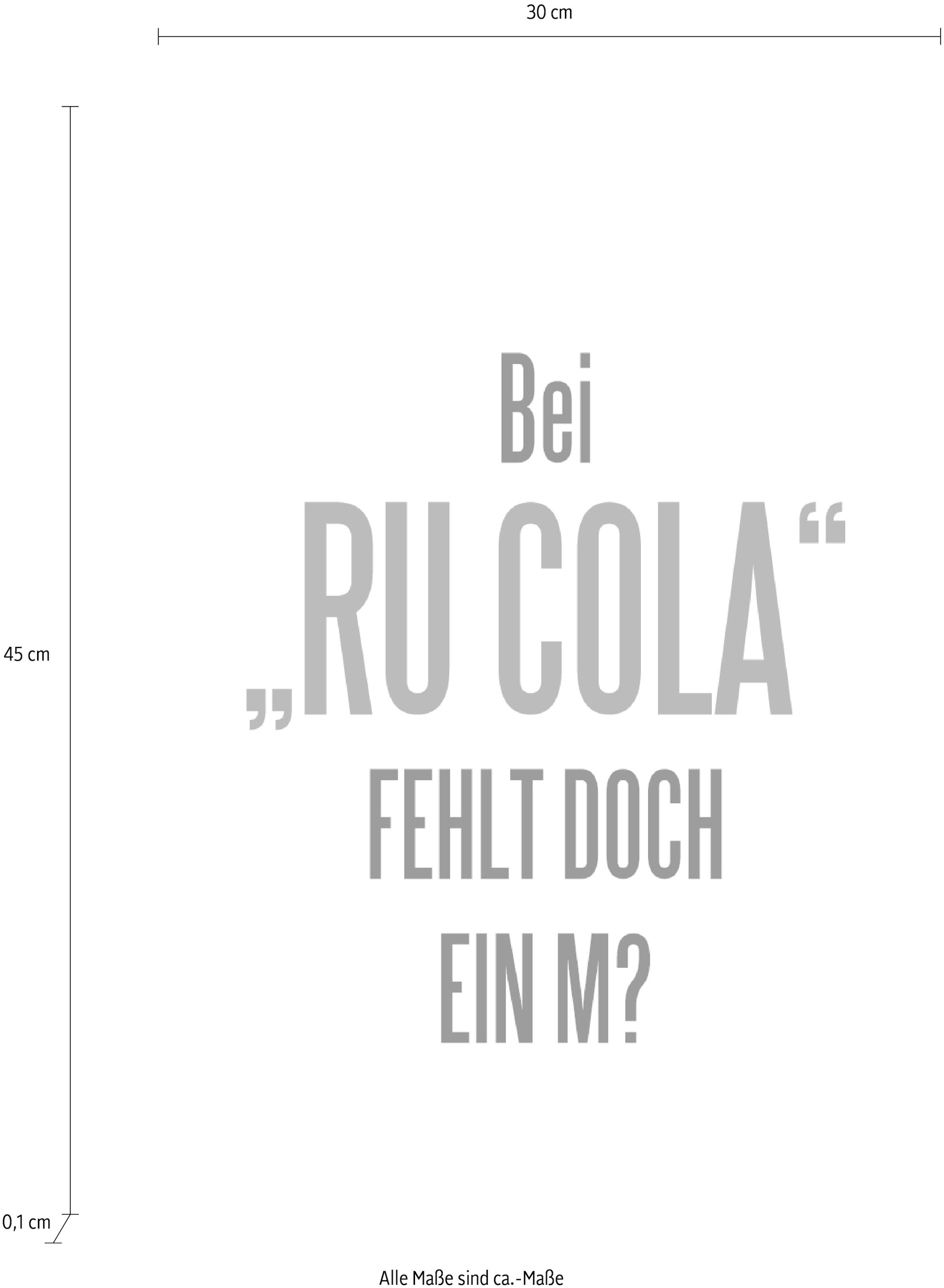 queence kaufen BAUR »RU(M)COLA« | Wanddekoobjekt