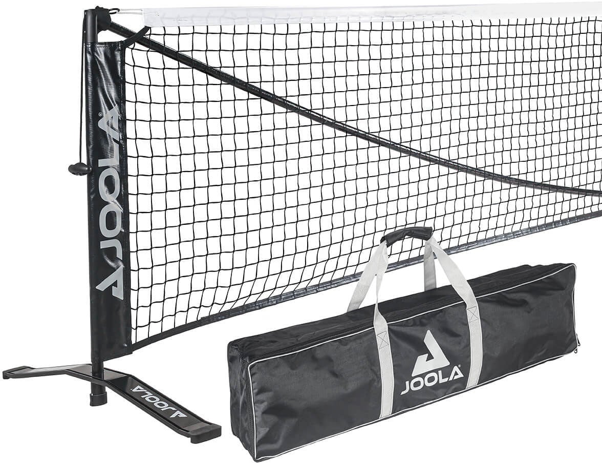 JOOLA Pickleballnetz "Symmetry Pickleball Net", B/H/L: 91,5cm x 91,5cm x 670cm, schwarz-weiß, Sport-Netze, mit Stahlrahmen, PPVC-Netz, Outdoor /