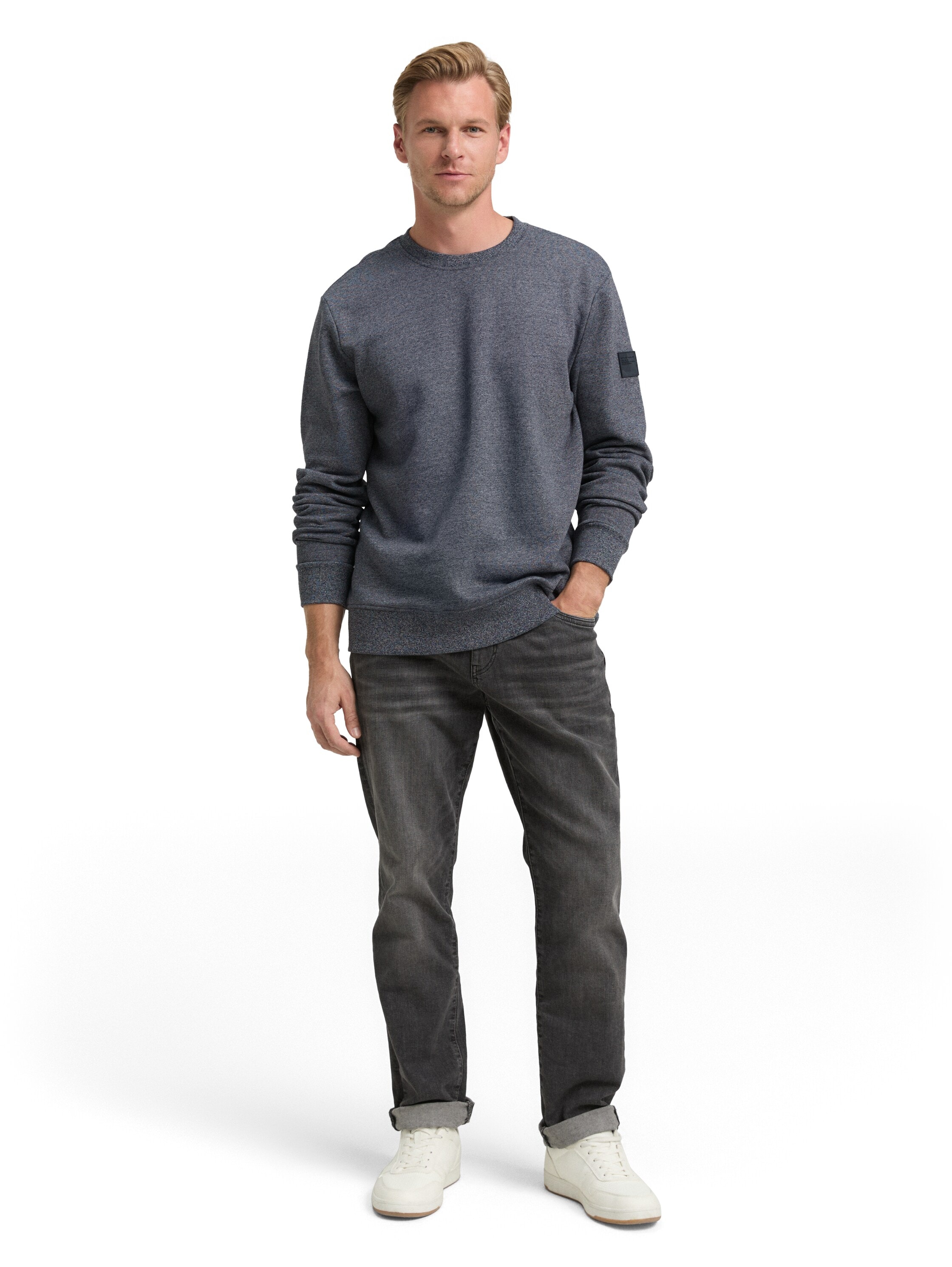 TOM TAILOR Sweatshirt, mit Logo Stickerei am Arm