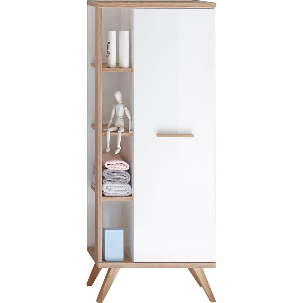 Saphir Midischrank »Quickset Badschrank 50,5 cm breit, 1 Tür, seitliche Ablagen«