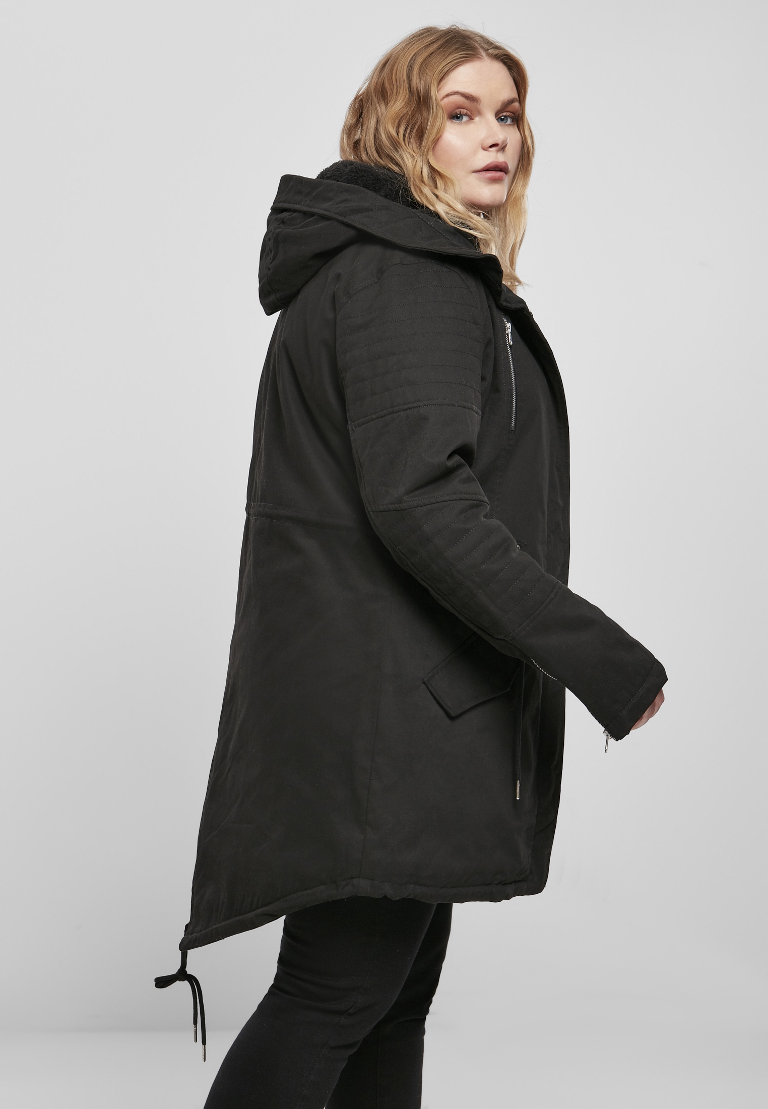 URBAN CLASSICS Parka Ladies BAUR online kaufen »Damen Sherpa St.), mit Parka«, (1 Kapuze Cotton Lined 