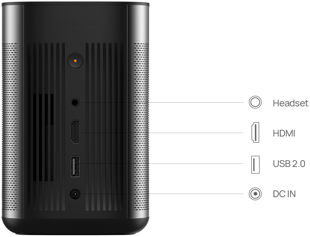 XGIMI Beamer »MoGo Pro+«, portabler Smart Beamer, FullHD, 300 ANSI-Lumen, auto. Keystone