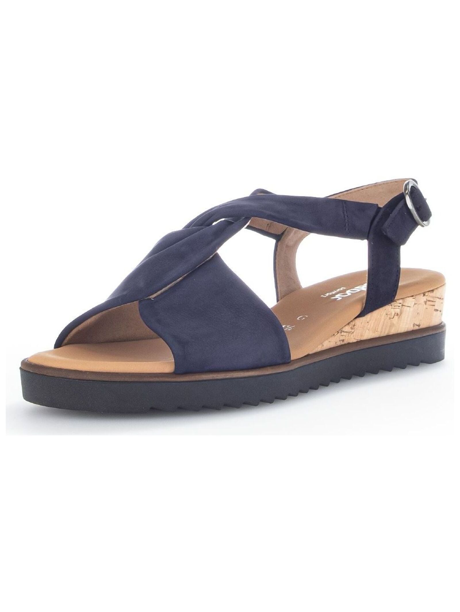 Gabor Comfort Keilsandalette "Gabor Comfort Sandalen Nubukleder" günstig online kaufen