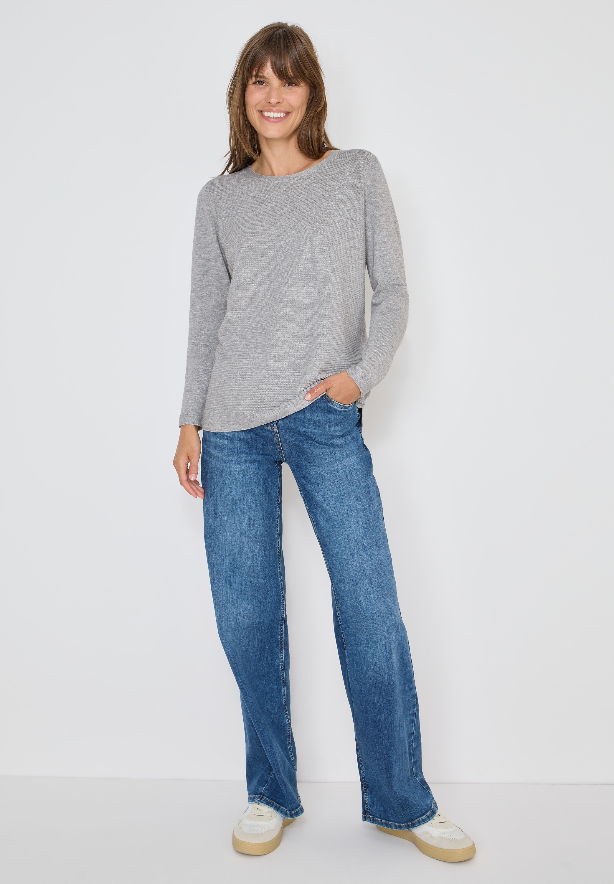 Thumbnail - Cecil Strickpullover mit Rundhalsausschnitt