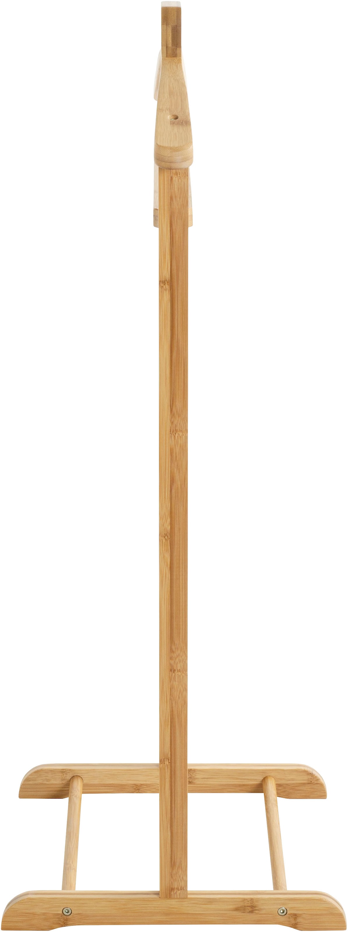 HAKU Herrendiener »Anzugständer, Dressboy, Kleiderboy, Kleiderbutler, Stiller Diener« freiform - aus Bambus natur -B/T/H 48/36/97 cm