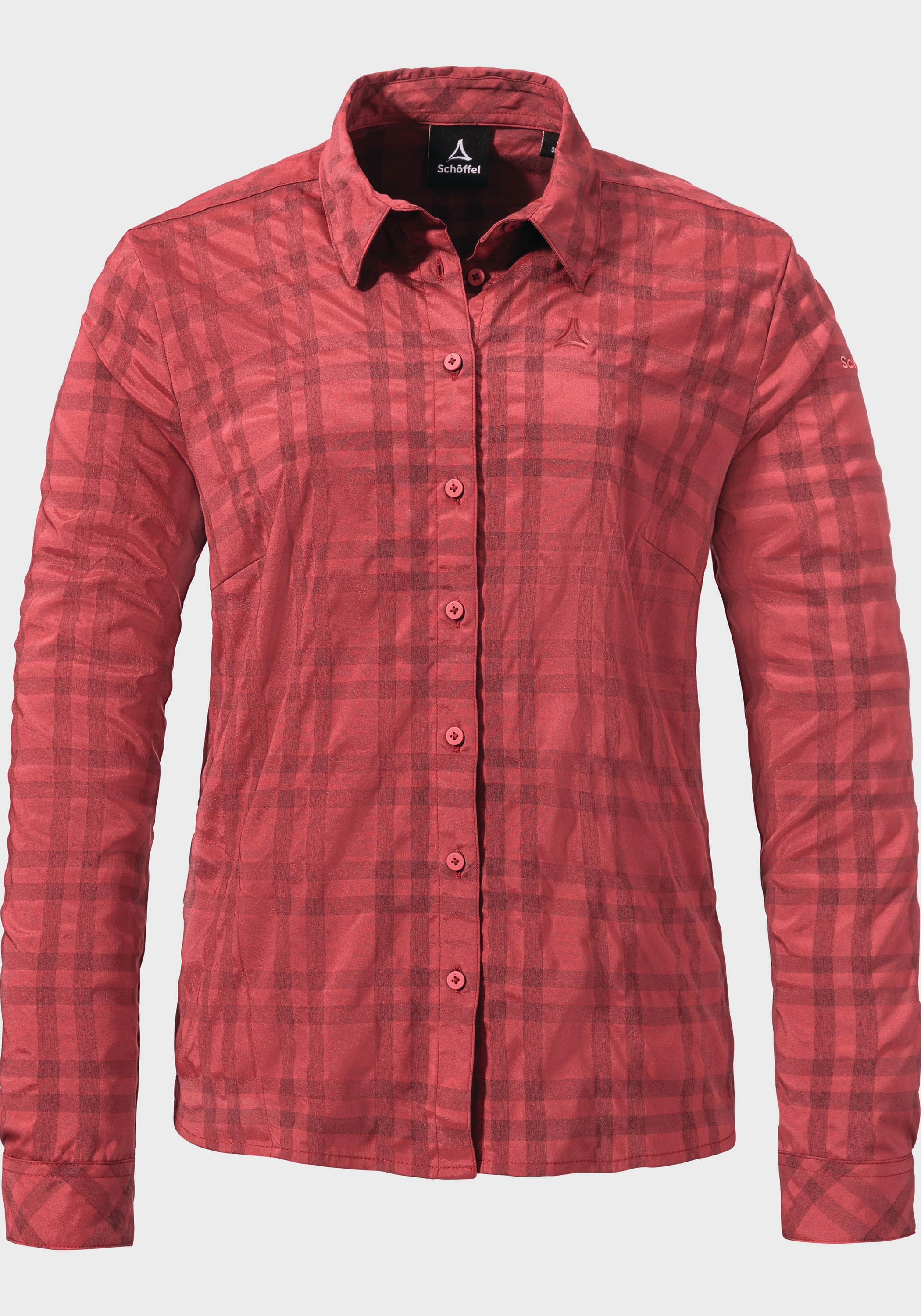 Schöffel Damen 2675 Rosa Outdoorbluse "Hiking Blouse Style Yekuro Wms" erhältlich in Größe 36/38/40 von Baur
