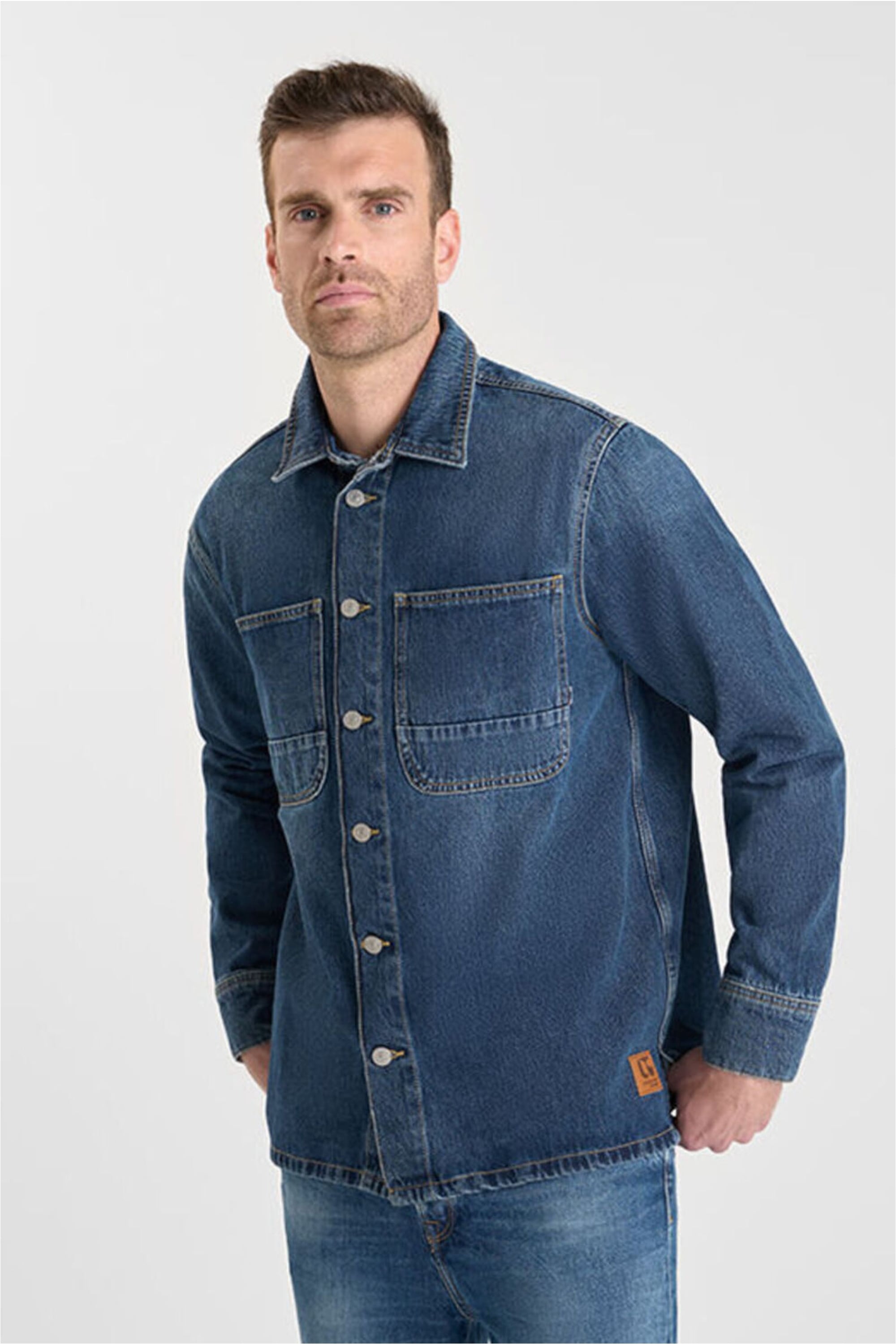 Le Temps Des Cerises Jeansjacke »HISA« im klassischen Design