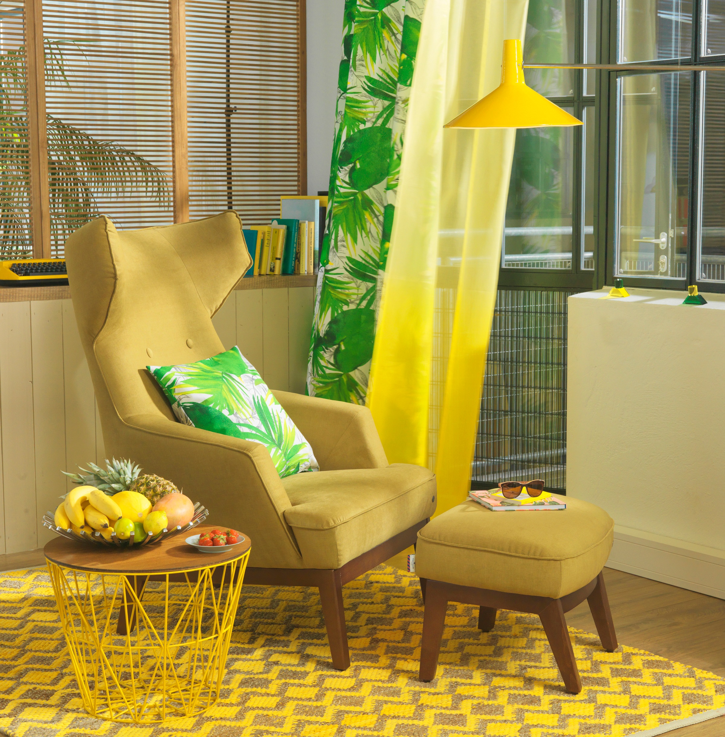 TOM TAILOR HOME Ohrensessel "COZY", im Retrolook, mit Kedernaht und Knöpfun günstig online kaufen