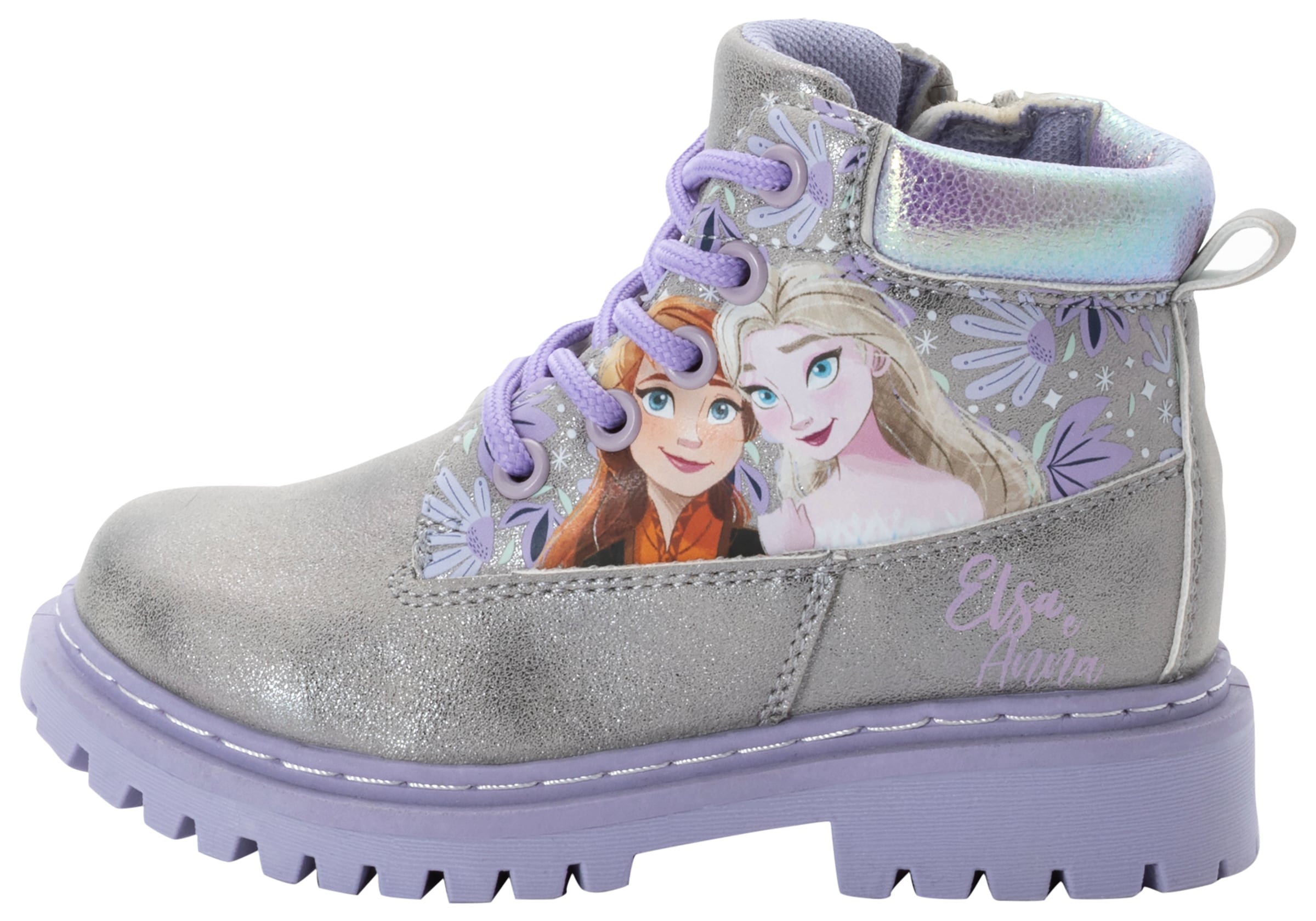 Disney Schnürboots »Frozen«, Winterstiefel, Schnürstiefel, Winterschuhe