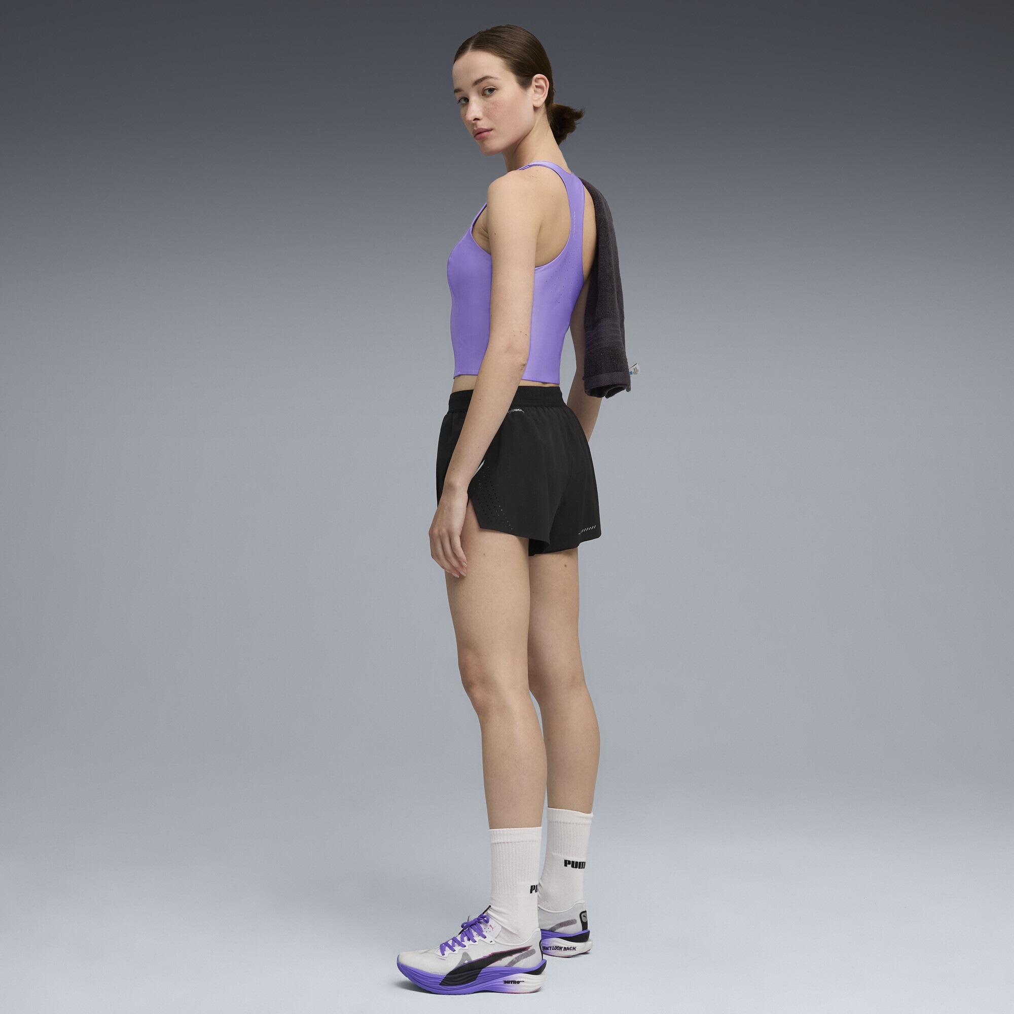 PUMA Trainingsshirt »RACEDAY Ultraform Running Crop-Top Damen«