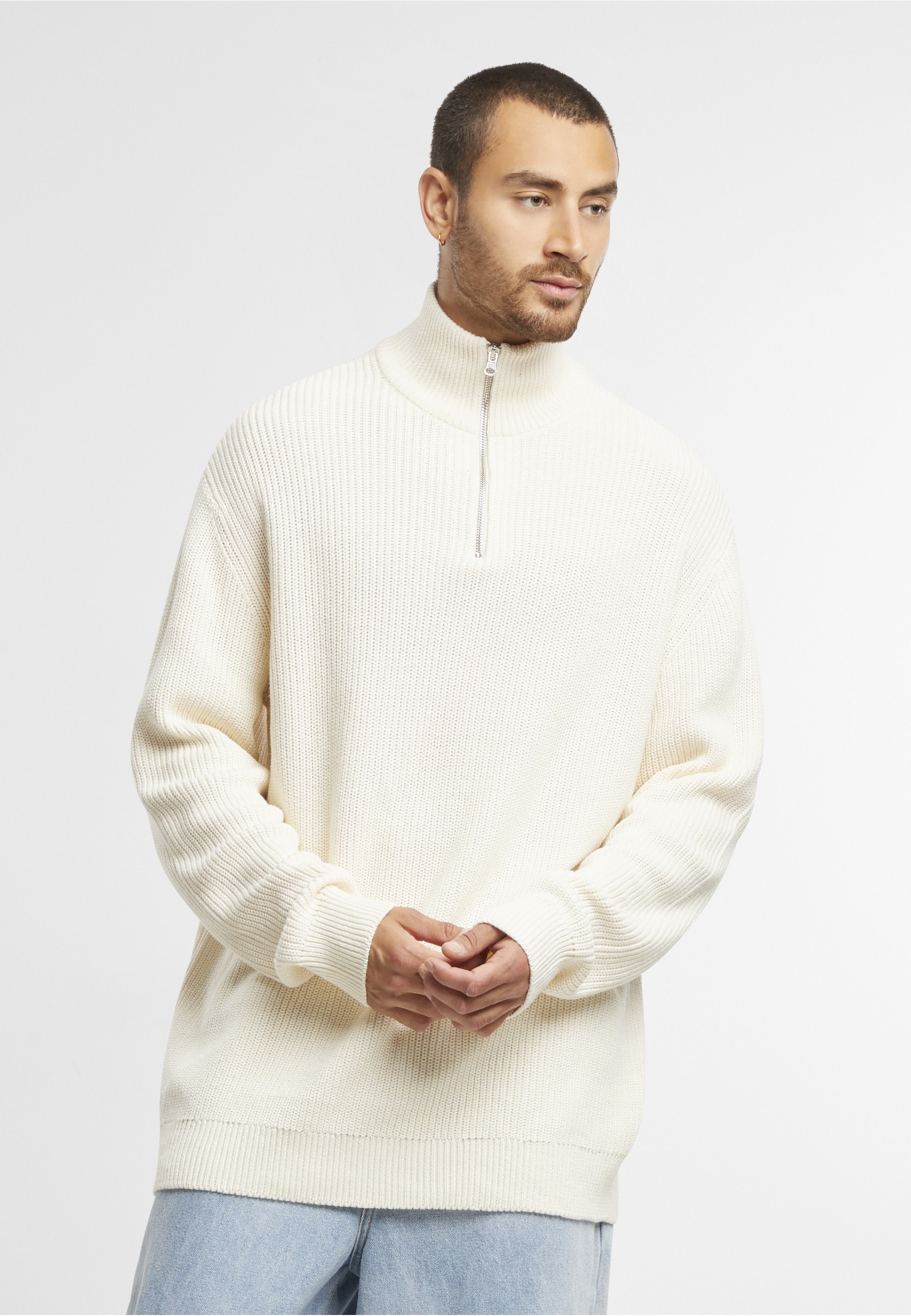 URBAN CLASSICS Troyer »Urban Classics Rib Basic Troyer« 1 Stk.