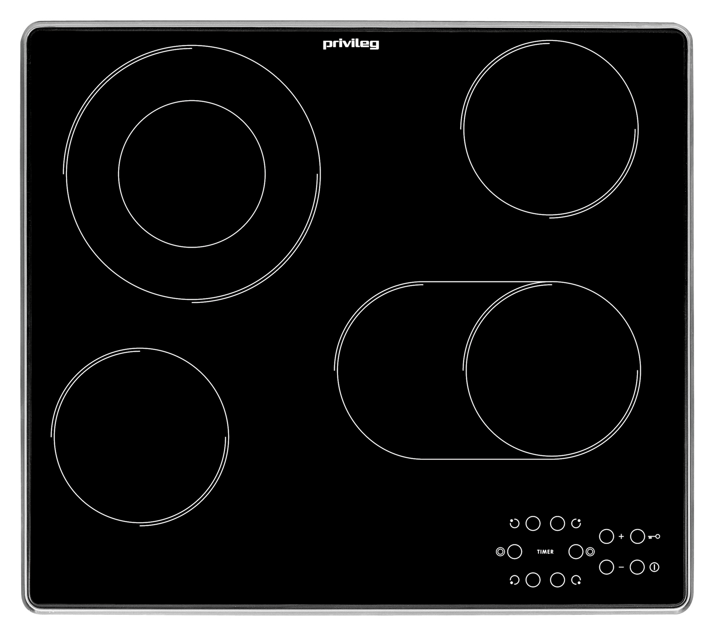 Privileg Backofen-Set Materia »PBA285HR0I«, Hydrolyse, (Set, 2 St.), ECO Heißluft - saftigen Braten durch gleichmäßige Luftverteilung