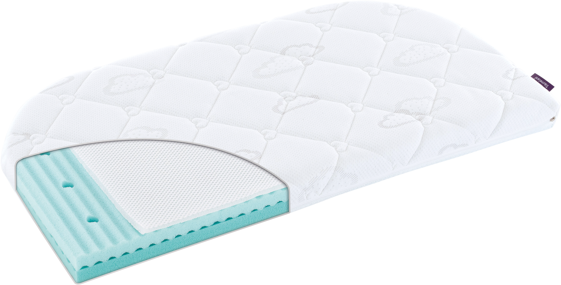 Träumeland Babymatratze "Matratze Beistellbett AIR", 7 cm hoch, Raumgewicht günstig online kaufen