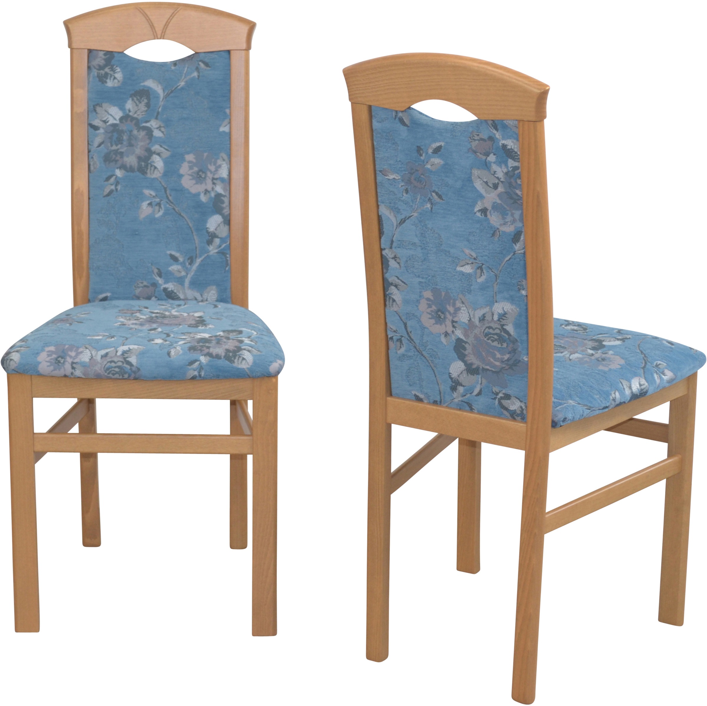 HOFMANN LIVING AND MORE Esszimmerstuhl, (Set), 2 St., Webstoff-Polyester
