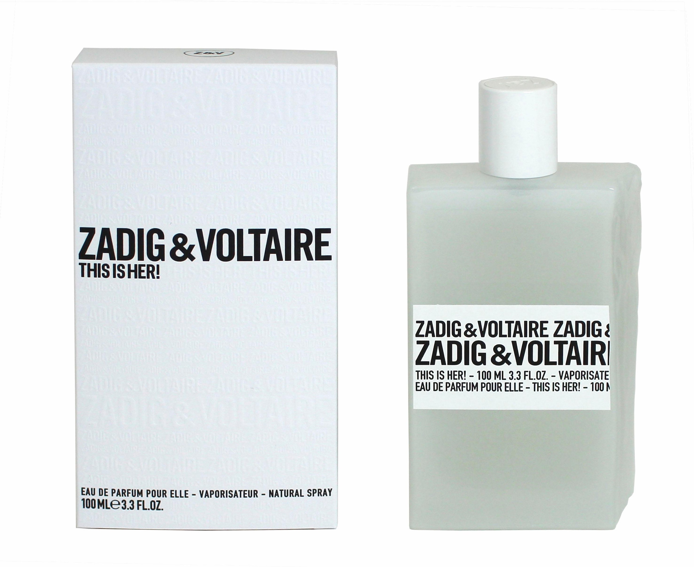 ZADIG & VOLTAIRE Eau de Parfum »This is Her!«, mit blumig-orientalischer Note