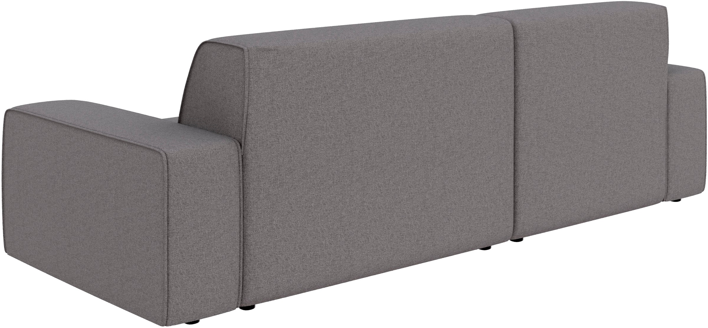 TRENDMANUFAKTUR Ecksofa »Graz, wahlweise mit Sitzvorschub und Bettkasten, L-Form, Breite 246 cm«, in Cord-, haustierfreundlichem LEO Struktur- oder LUMOS-3D-Bezug